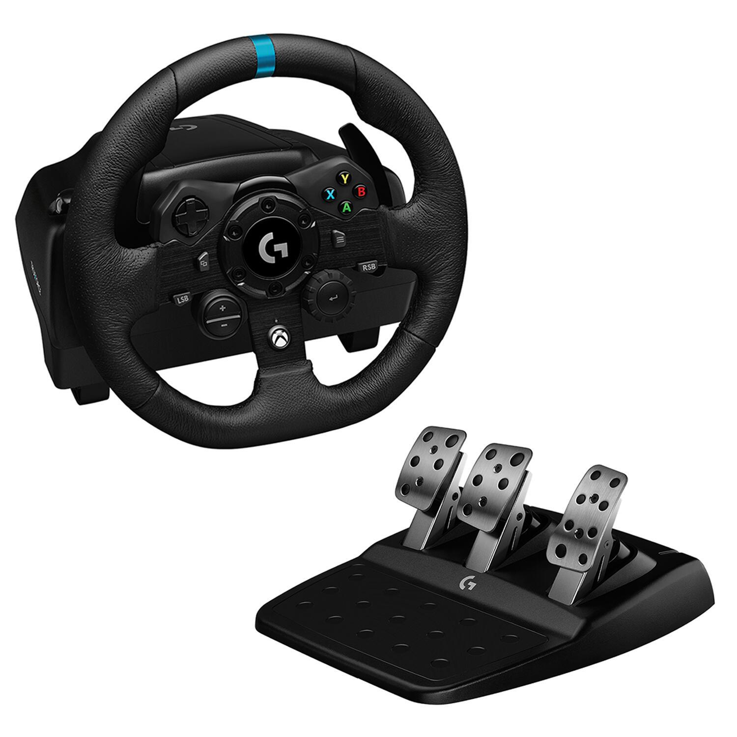 Logitech Contrôleur G923 Wheel und Pedals XBox/PC / 941-000158 Noir