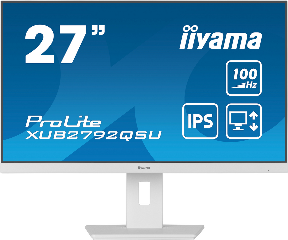 IIYAMA Monitor XUB2792QSU-W6 / XUB2792QSU-W6 White