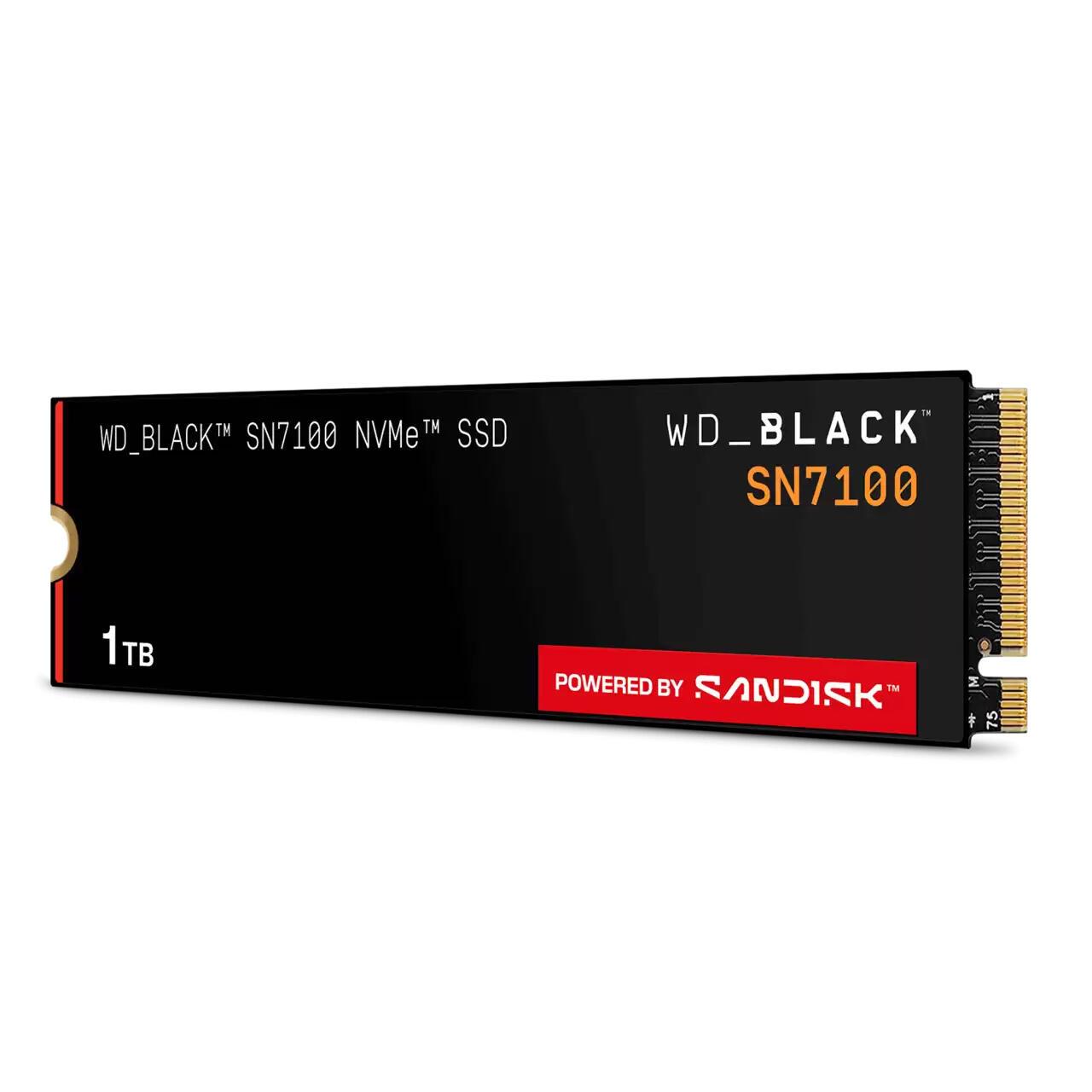 Western Digital M.2 SSD WD Black SN7100 / WDS100T4X0E-00CJA0 Mehrfarbig