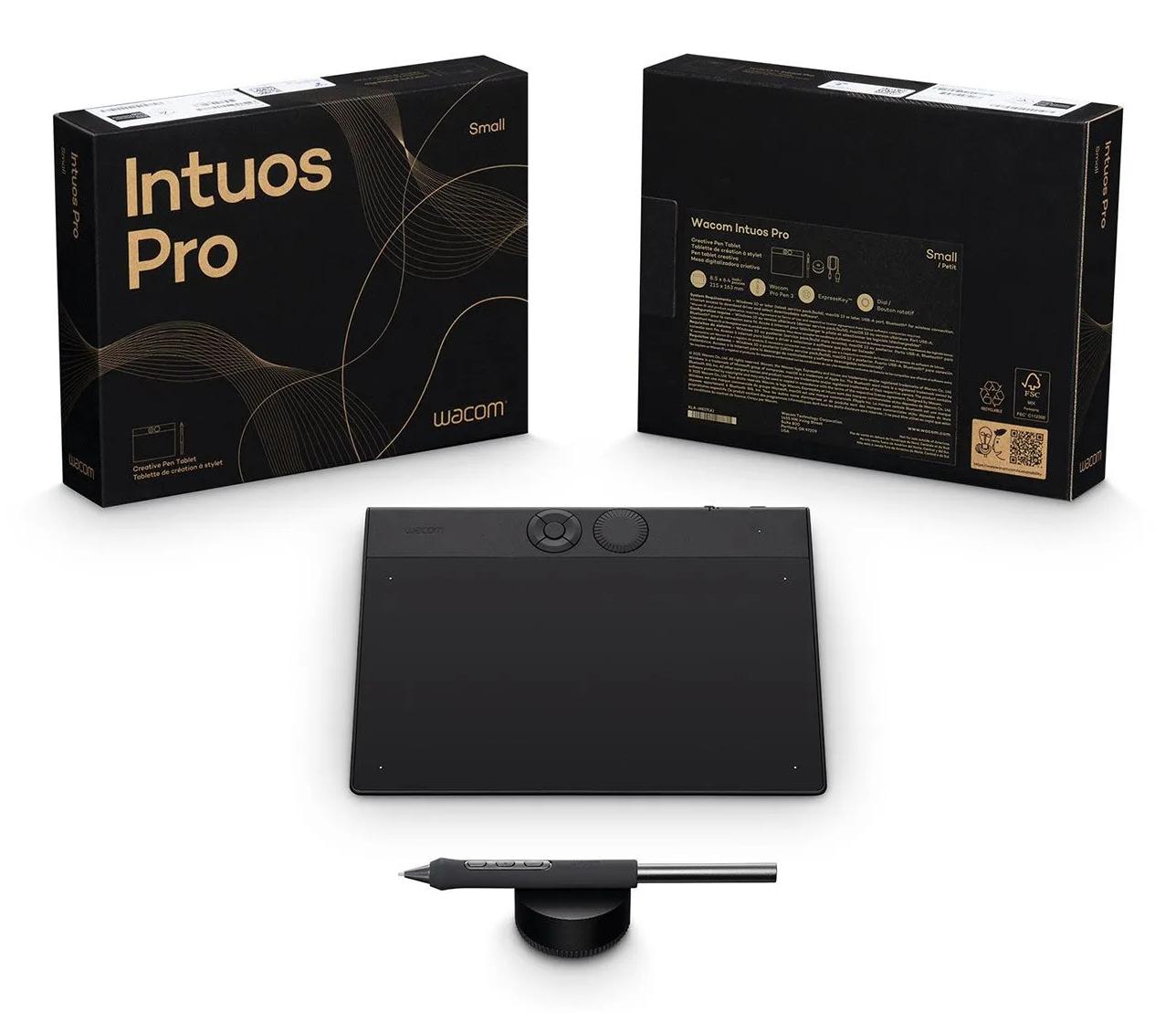Wacom Tableta Intuos Pro / PTK470K0B Negro S