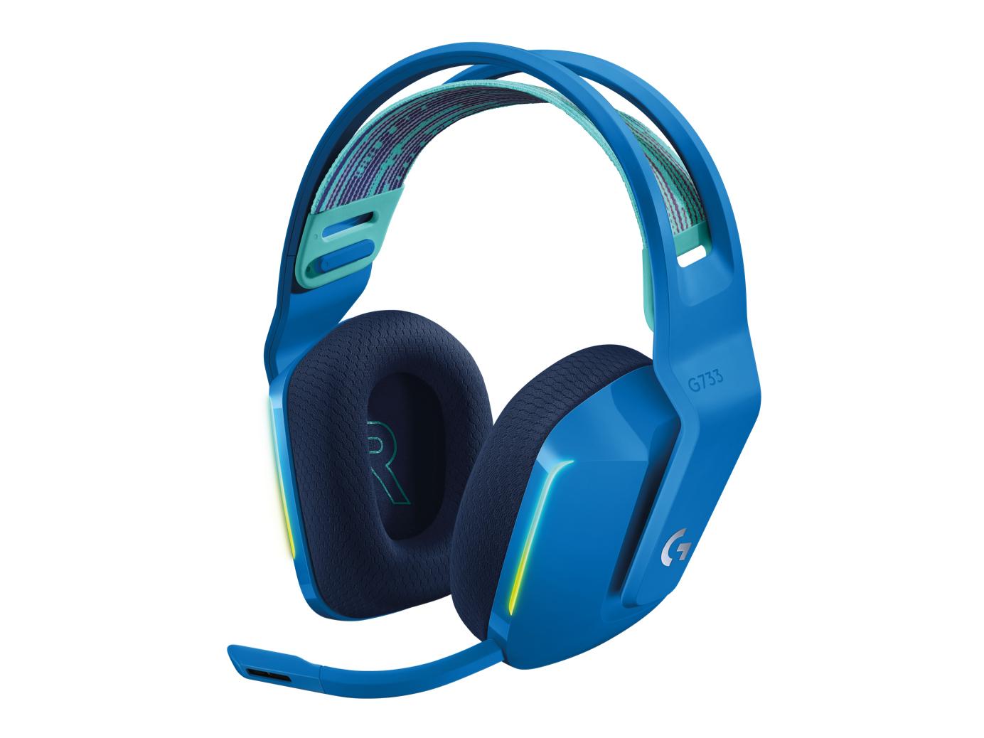 Logitech Headset G733 Lightspeed / 981-000943 Blau