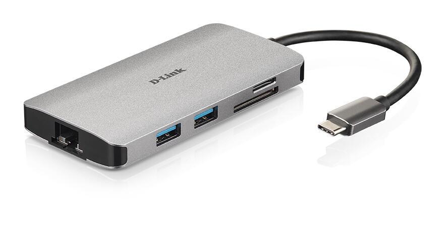 D-Link Stazione docking DUB-M810 Alluminio