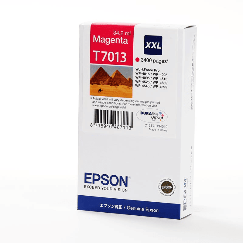 Epson Tinta T7013 / C13T70134010 Magenta XXL