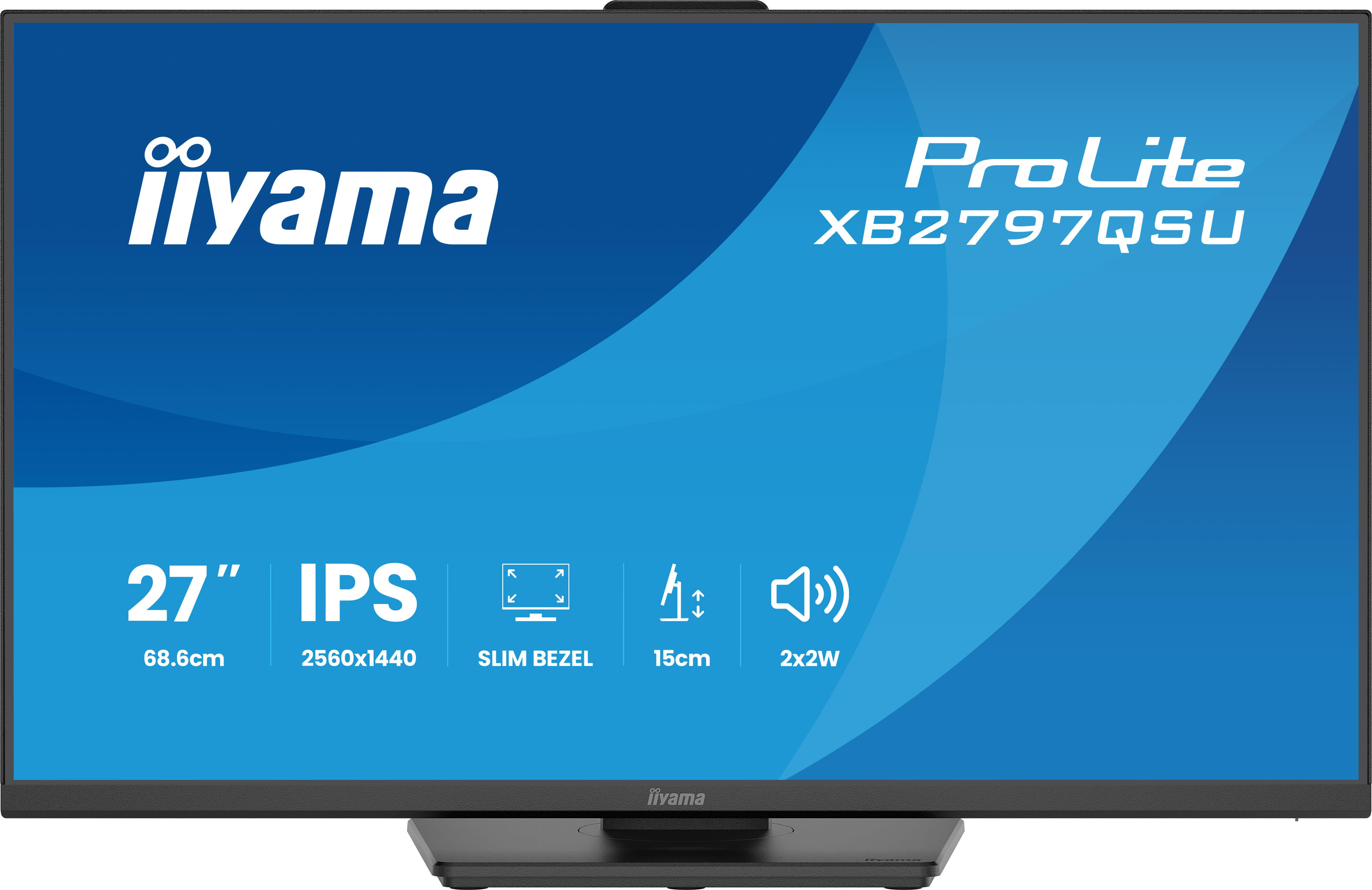 iiyama Monitor XB2797QSU-B1 / XB2797QSU-B1 Black Standard 68.6 cm (27")