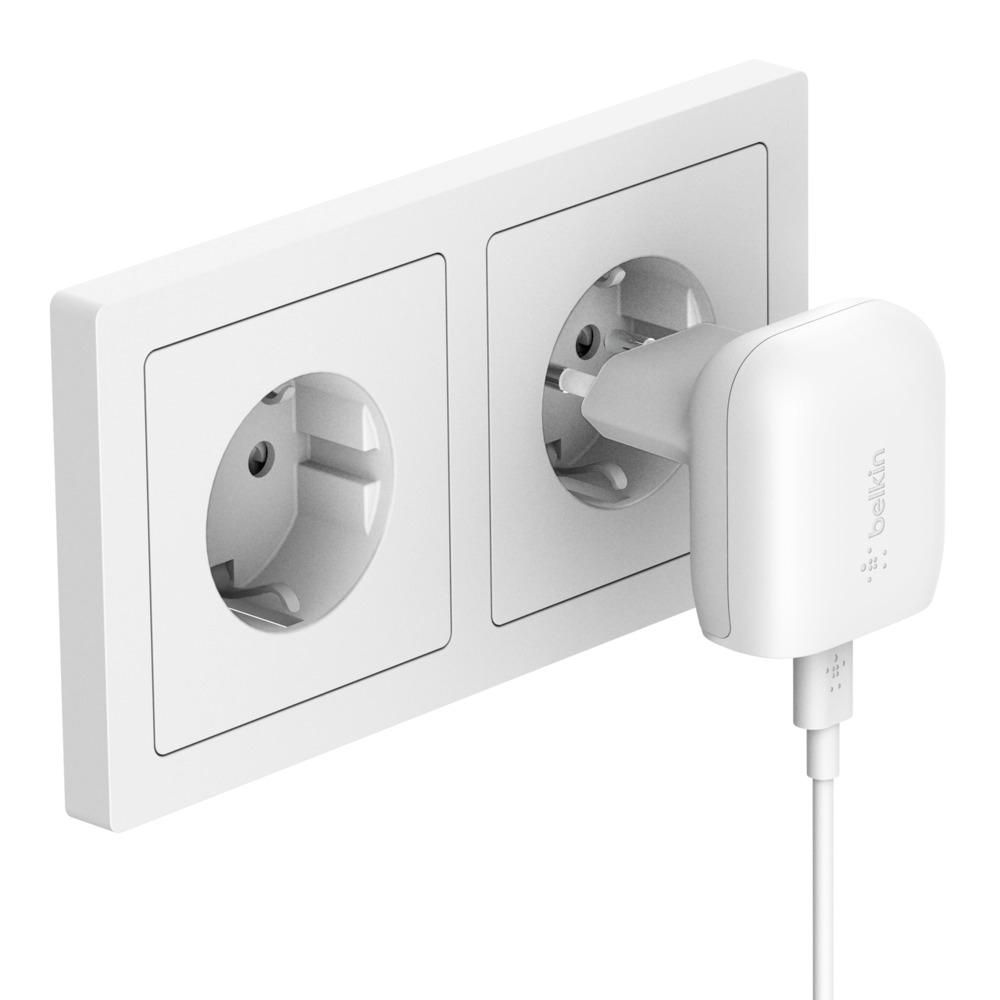 Belkin Wireless charger 18W USB-C/Lightning / F7U096VF04WHT White