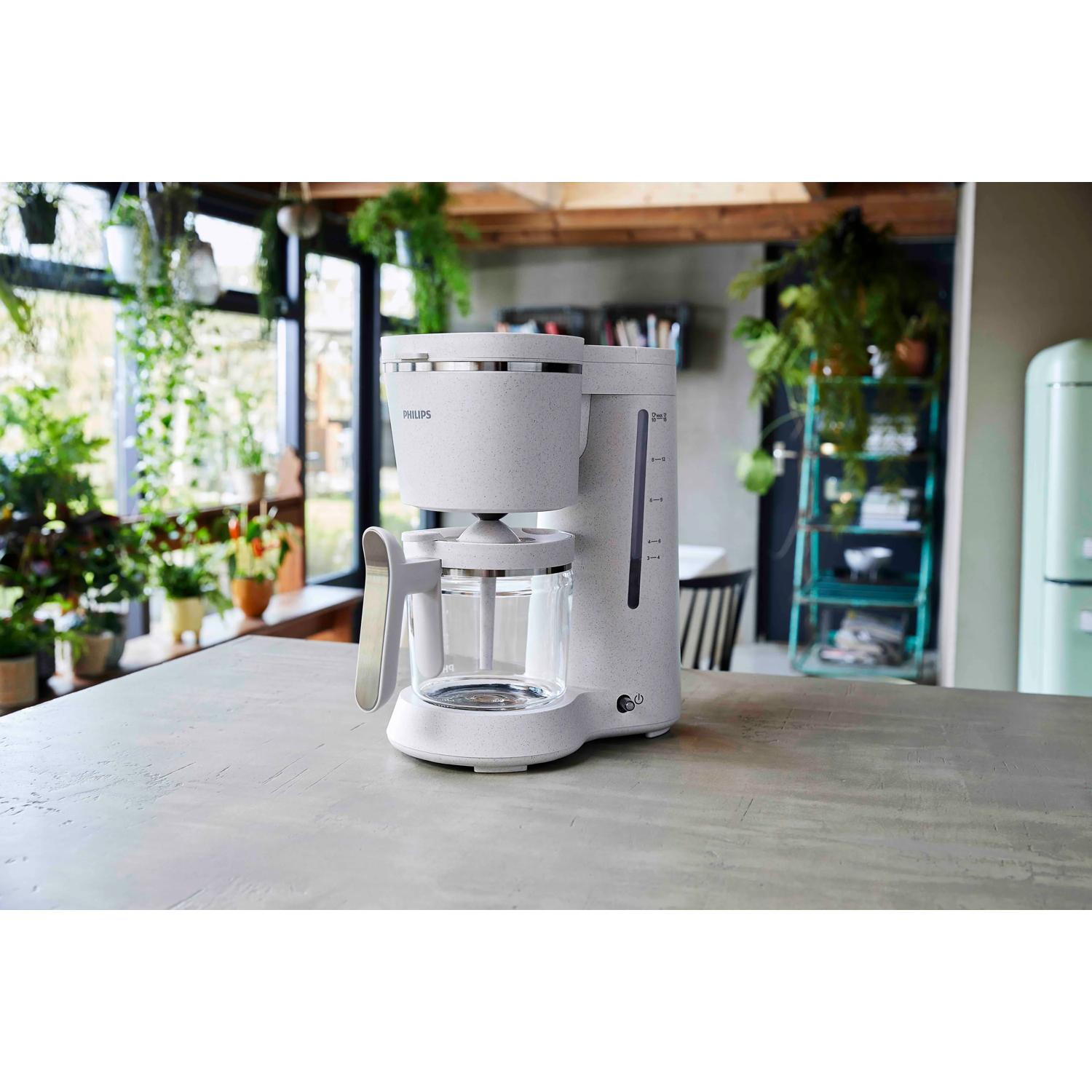 Philips Macchina da caffè con filtro Series 5000 Eco Edition / HD5120/00 Bianco