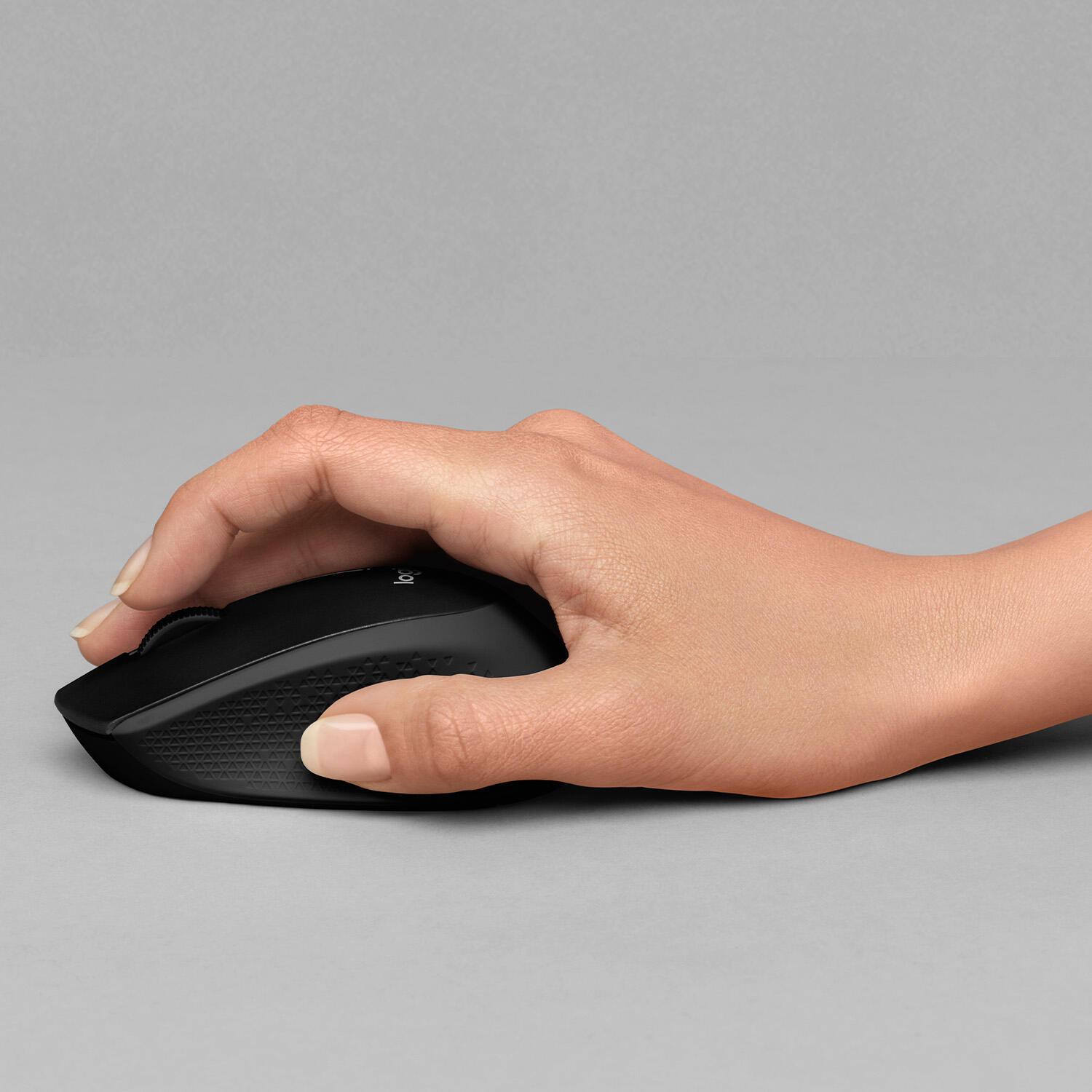 Logitech Ratón B330 Silent Plus / 910-004913 Negro