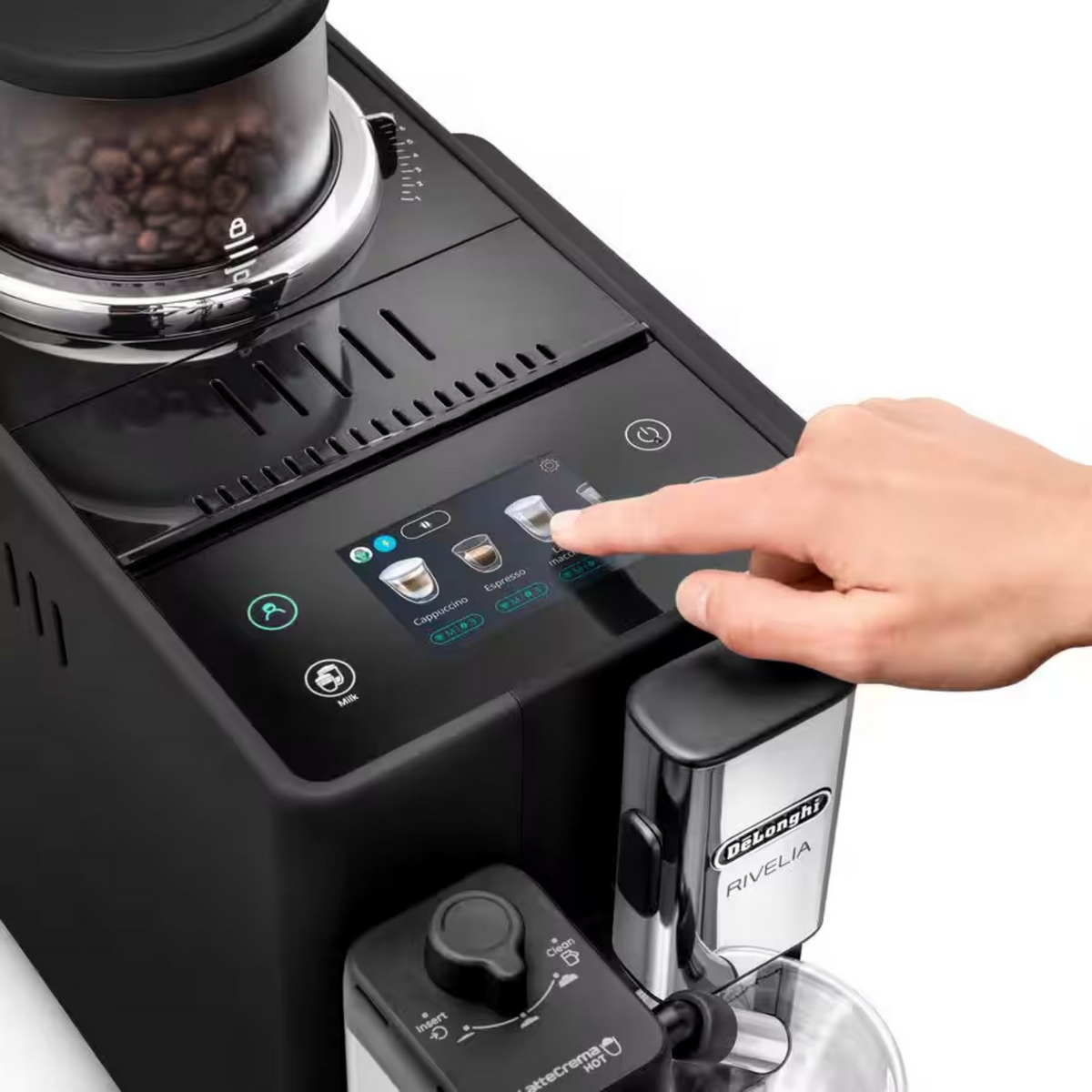 De'Longhi Kaffeevollautomat Rivelia / EXAM440.55.B Schwarz