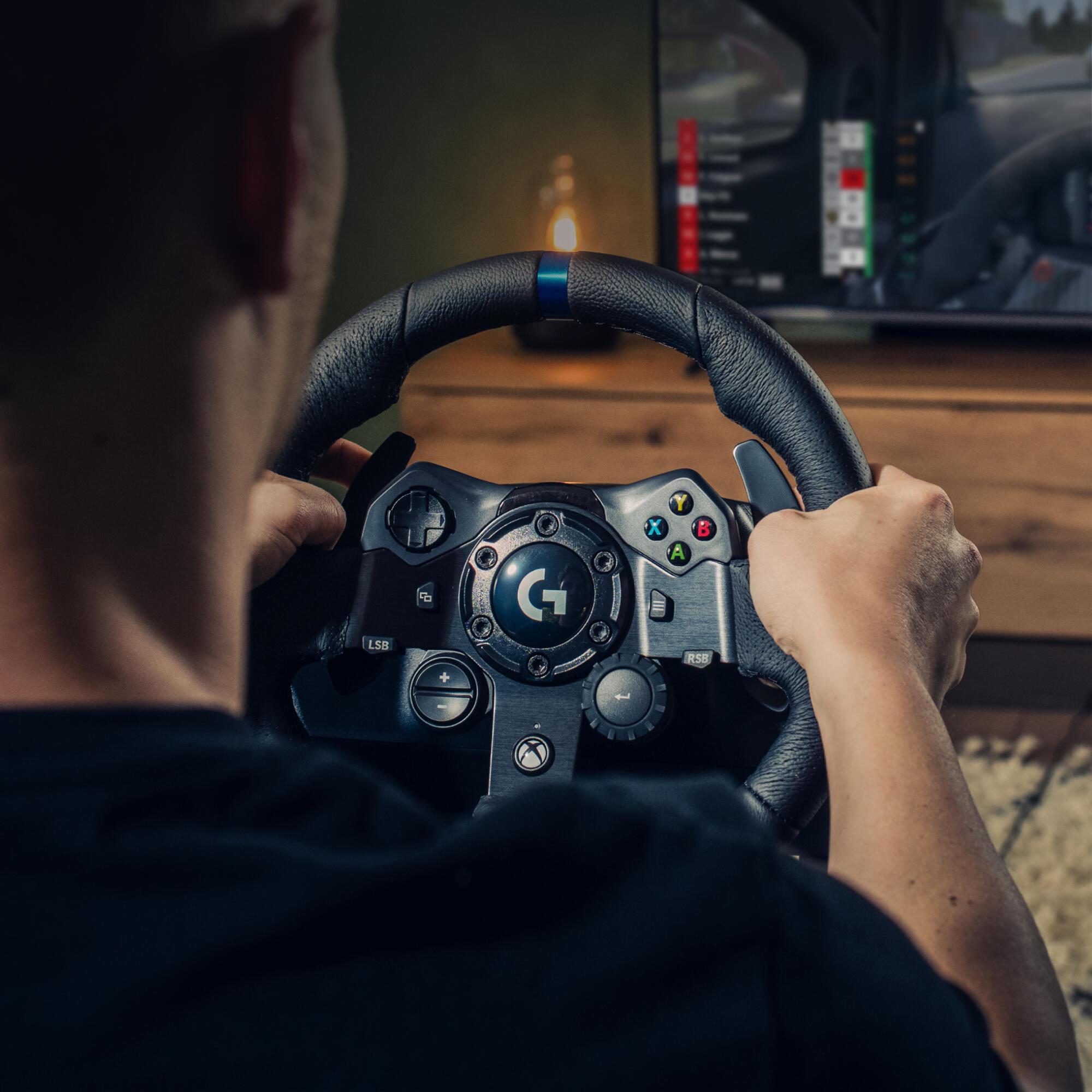 Logitech Controller G923 Wheel und Pedals XBox/PC / 941-000158 Schwarz