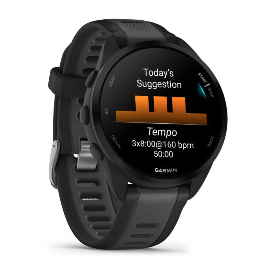 Garmin Indossabile Forerunner 165 BL / 010-02863-20 Nero 3,05 cm (1,2")