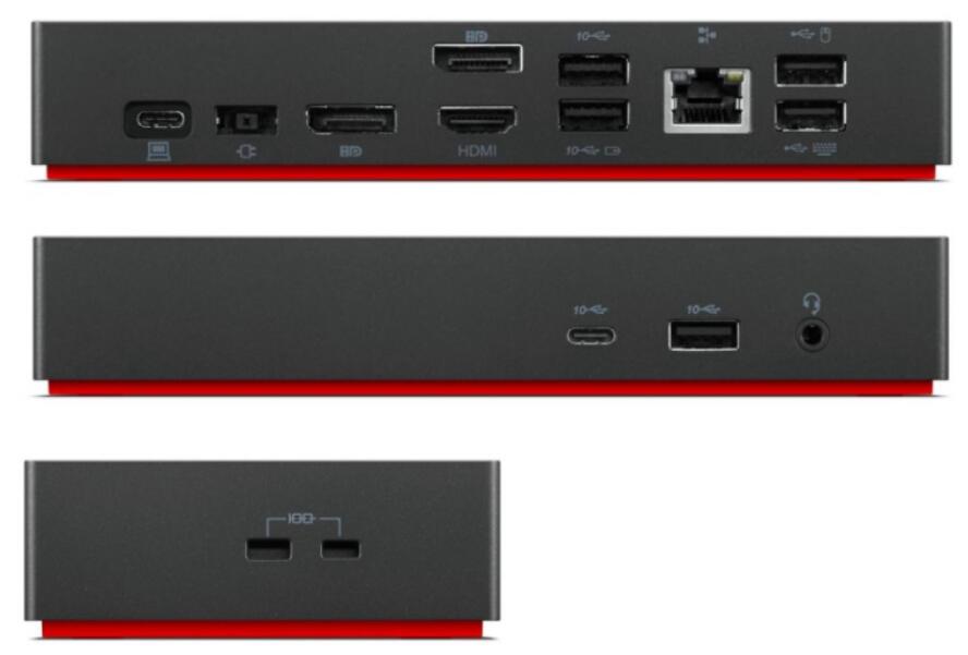 Lenovo Estación de acoplamiento Universal 135W / 40AY0135EU Negro