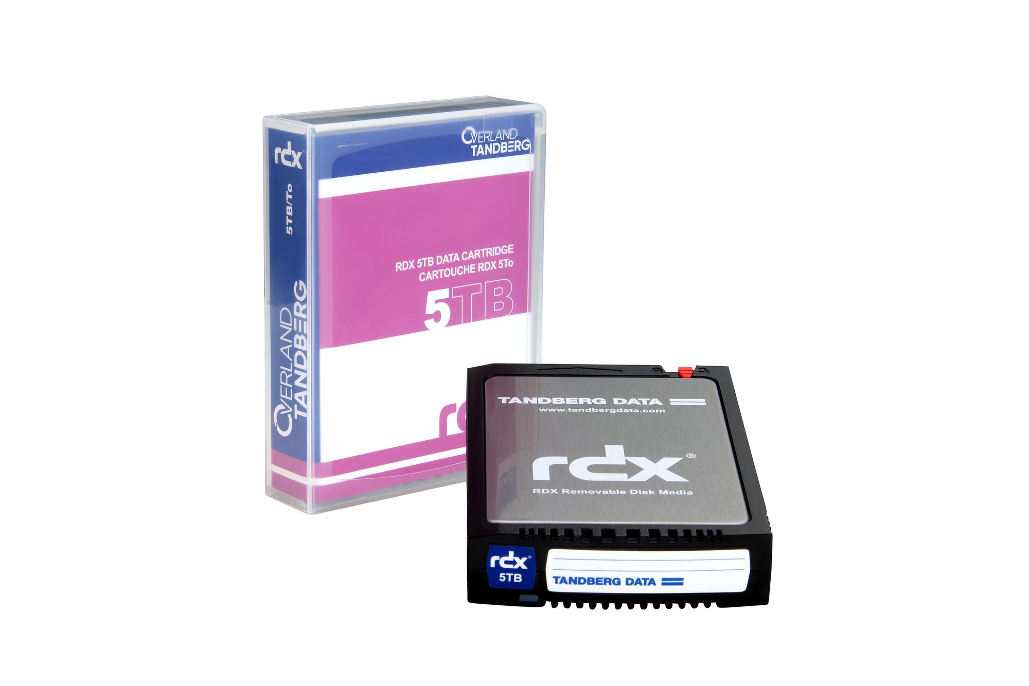 Tandberg Data RDX cassette OT HDD 5TB / 8862-RDX Black