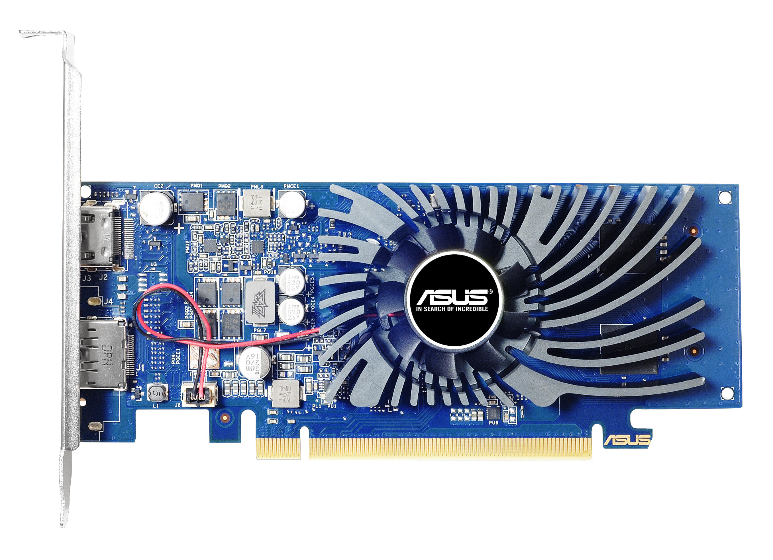 ASUS Scheda grafica YV0AT2 / 90YV0AT2-M0NA00 Nero, blu