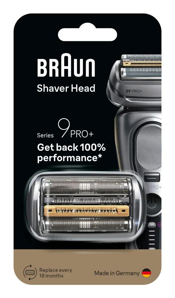 Braun Lame de rasoir Kombipack 96M / 555562 Noir, acier inoxydable Standard