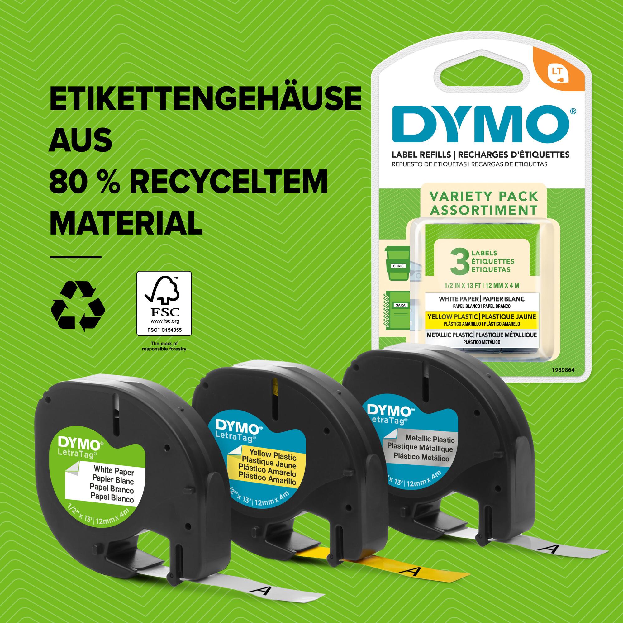 DYMO Dispositivo di etichettatura LT200B / 2172855 Nero
