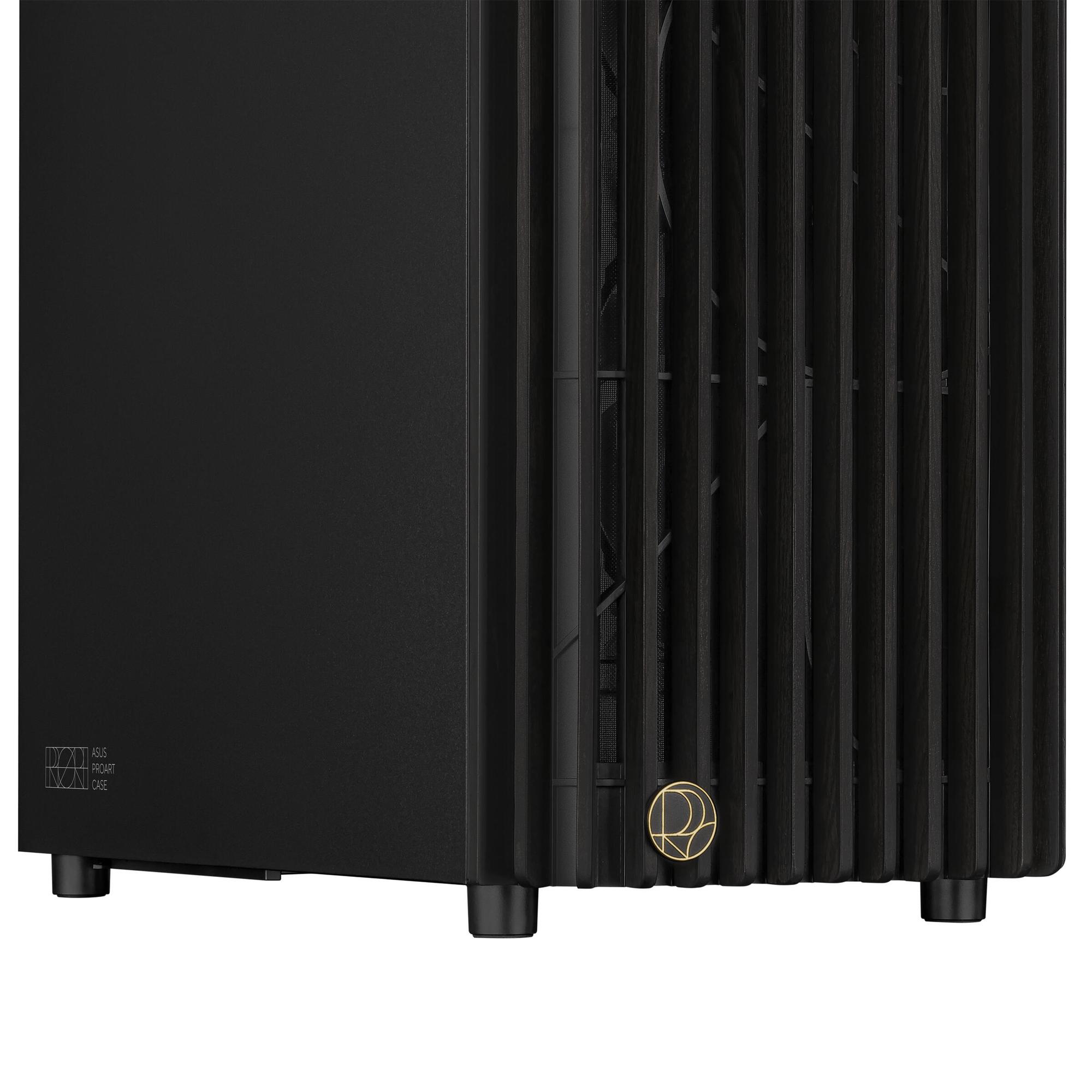 ASUS PC-Gehäuse ProArt PA401 Wood Ed. / 90DC00M0-B39010 Schwarz