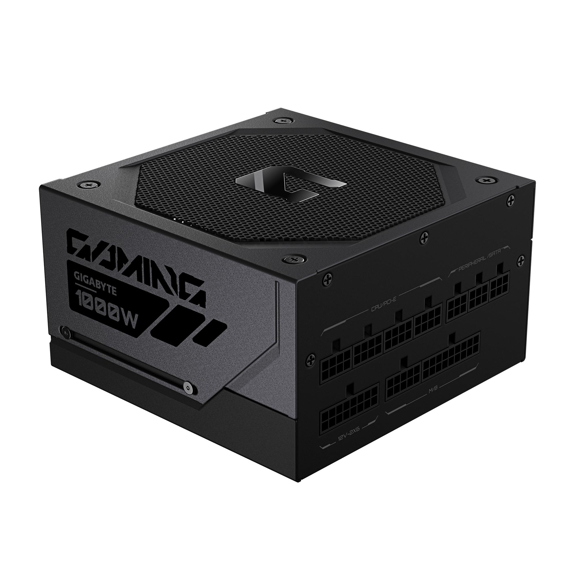 GIGABYTE Fuente de alimentación para PC GAMING 1000GM PG5 / GP-GME1000GM PG5 Negro