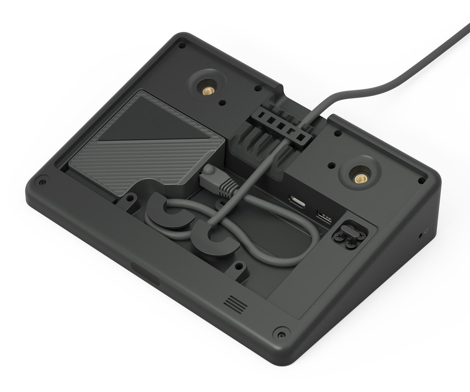 Logitech Sala de reuniones Tap Cat5e Kit / 939-001950 Negro 25,6 cm (10,1")