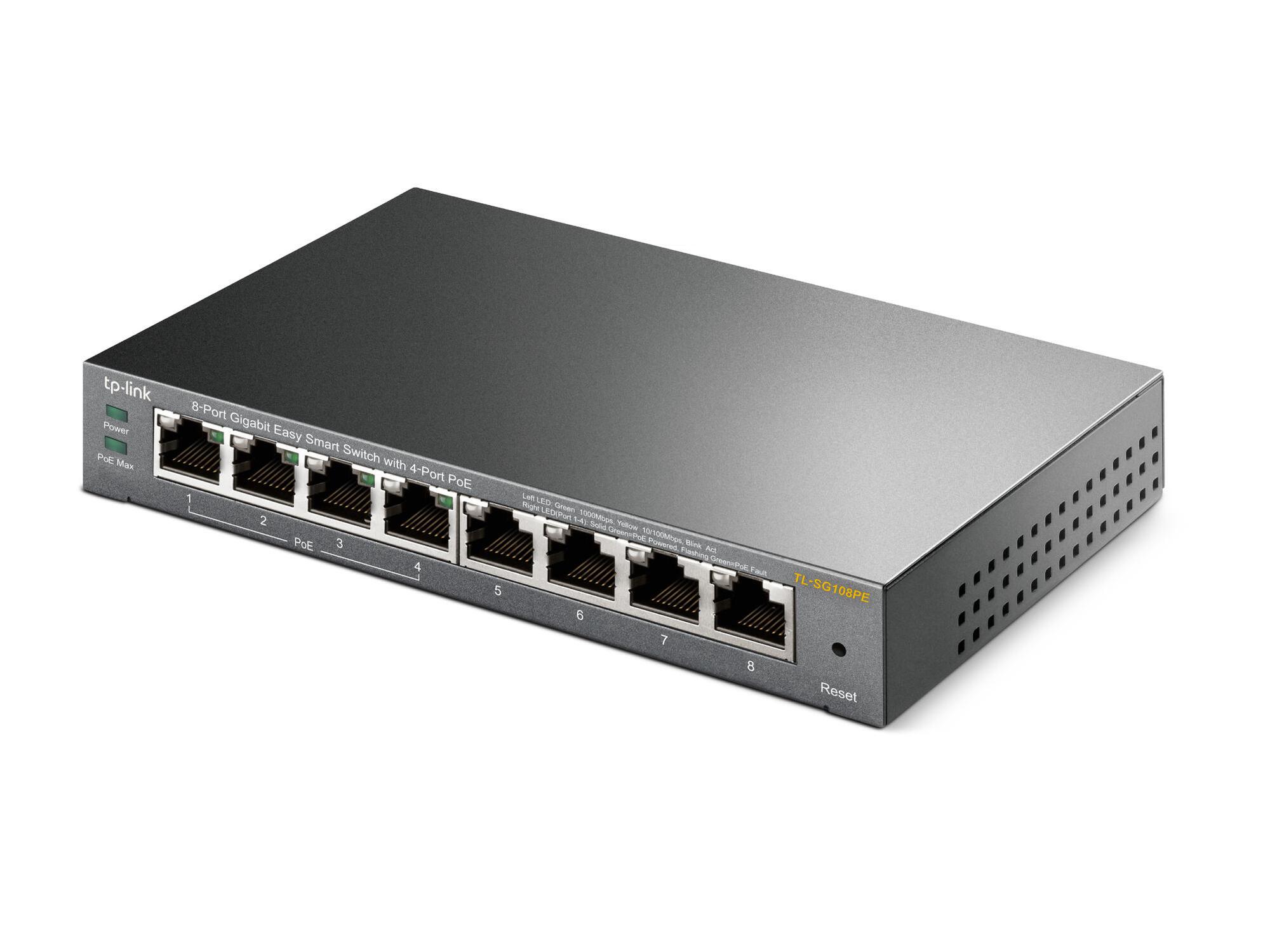 TP-Link Switch TL-SG108PE / TL-SG108PE Noir