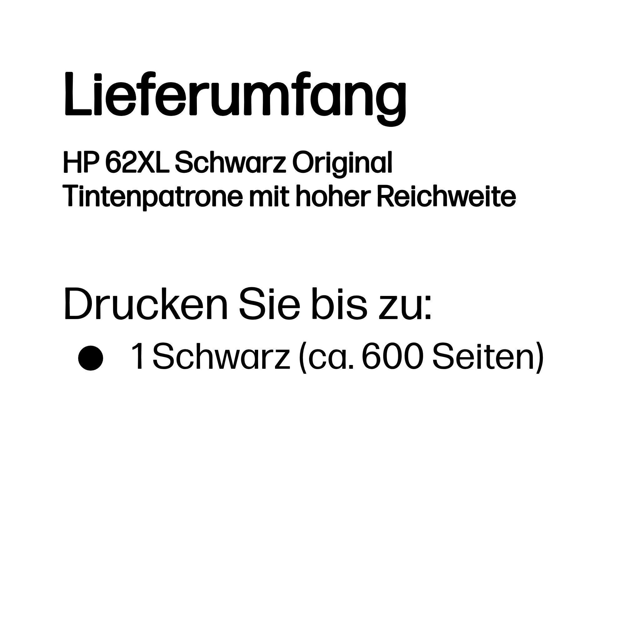 HP Inchiostro 62XL / C2P05AE Nero XL