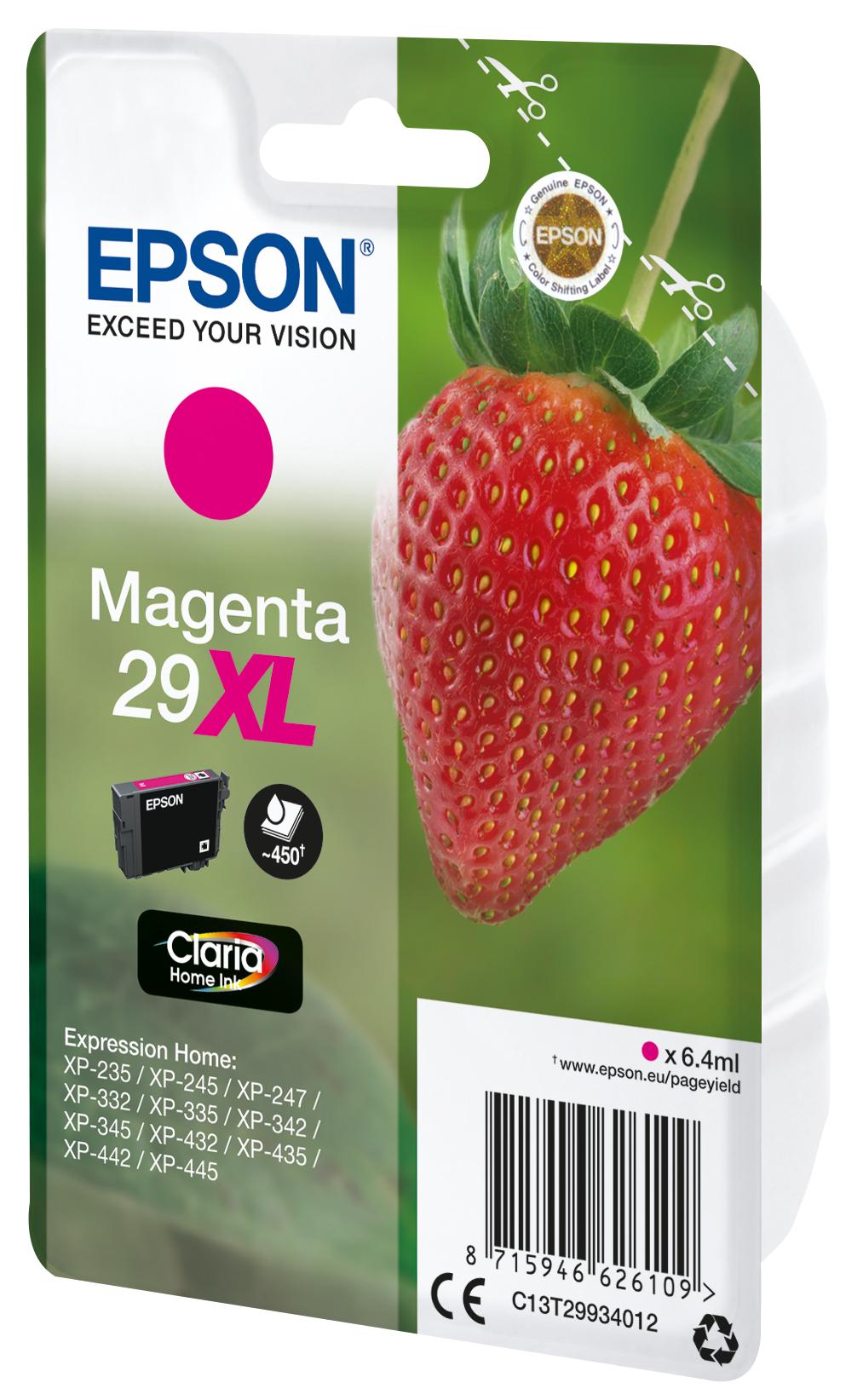 Epson Tinte 29XL / C13T29934012 Magenta XL