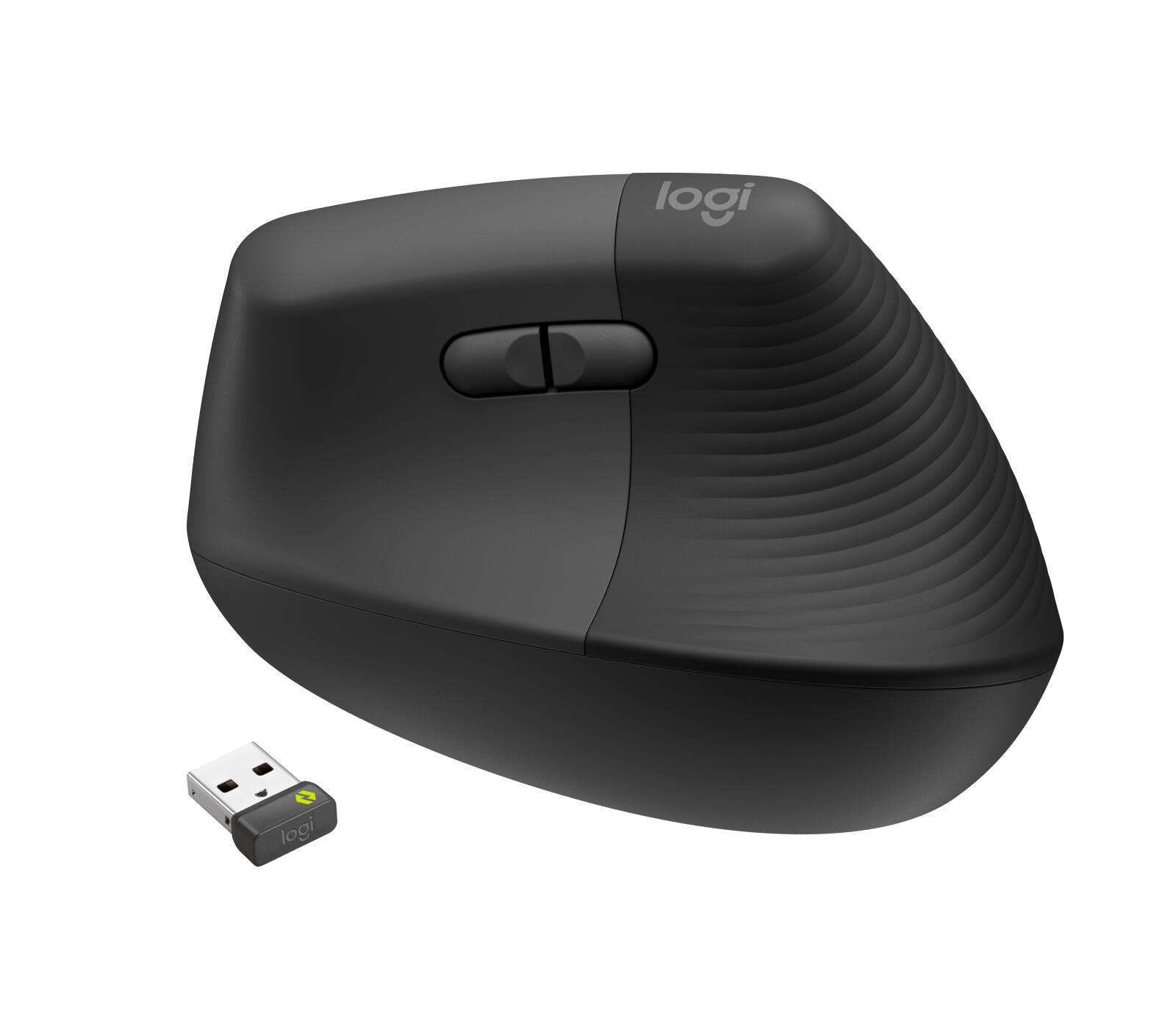 Logitech Ratón Lift Vertical Business / 910-006494 Grafito