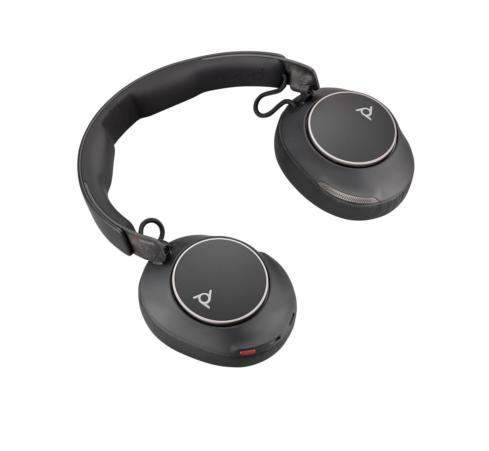 Plantronics/Poly Headset Voyager Surround 80 UC MS / 8G7T9AA Schwarz