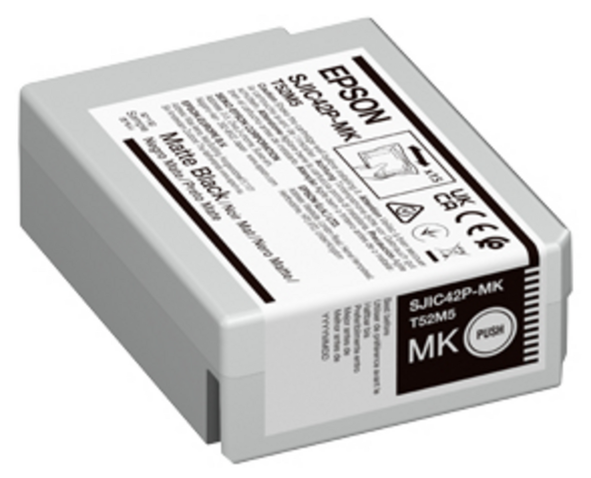 Epson Encre SJIC42P-MK / C13T52M540 Noir Mat