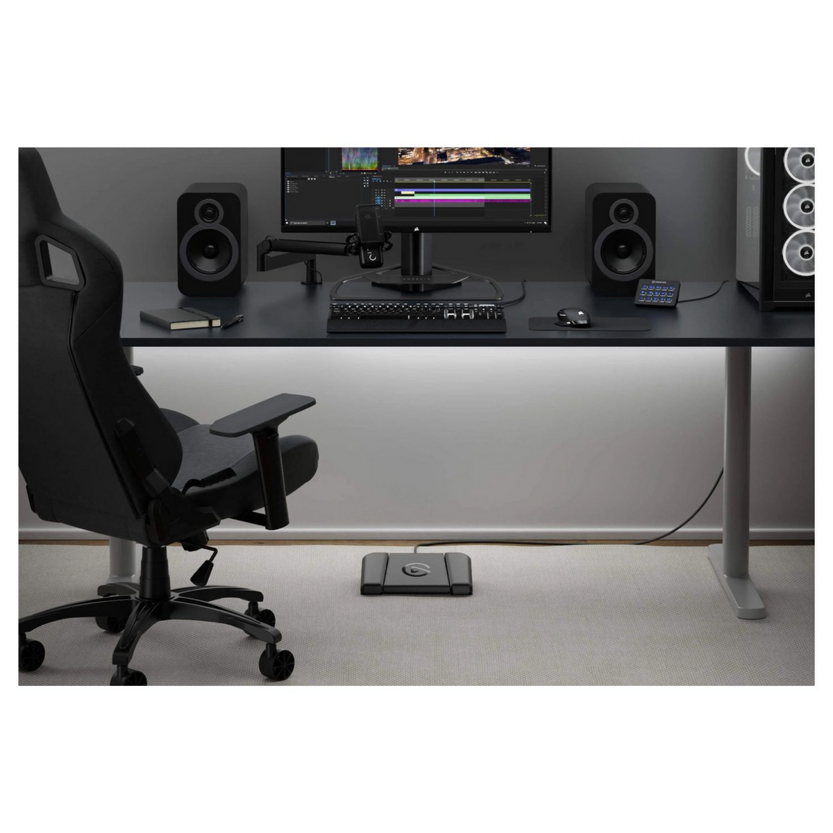 Elgato Controller Stream Deck Foot Pedal / 10GBF9901 Grau Elgato Controller Stream Deck Foot Pedal / 10GBF9901 Grau