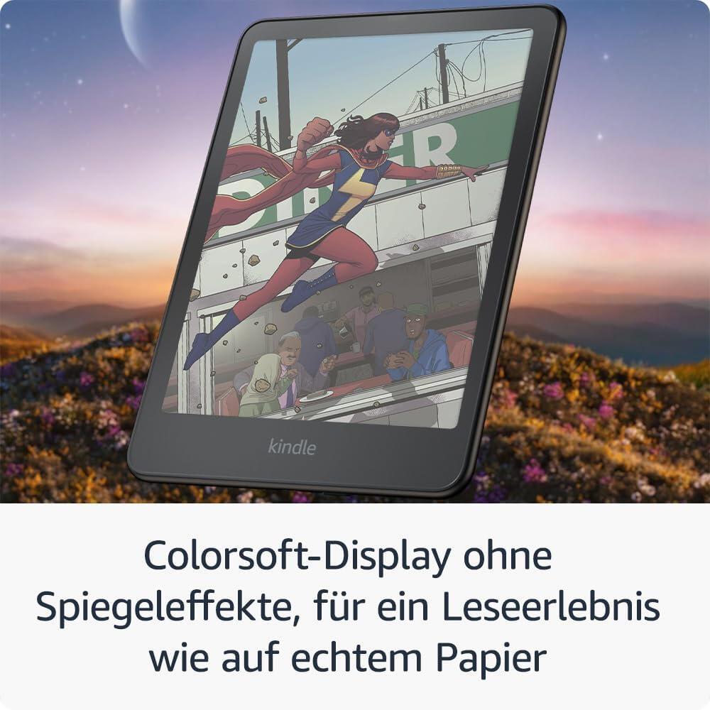 Amazon eBook-Reader Kindle Colorsoft Signature / B0CX8YKQ2H Schwarz 17,9 cm (7.05")
