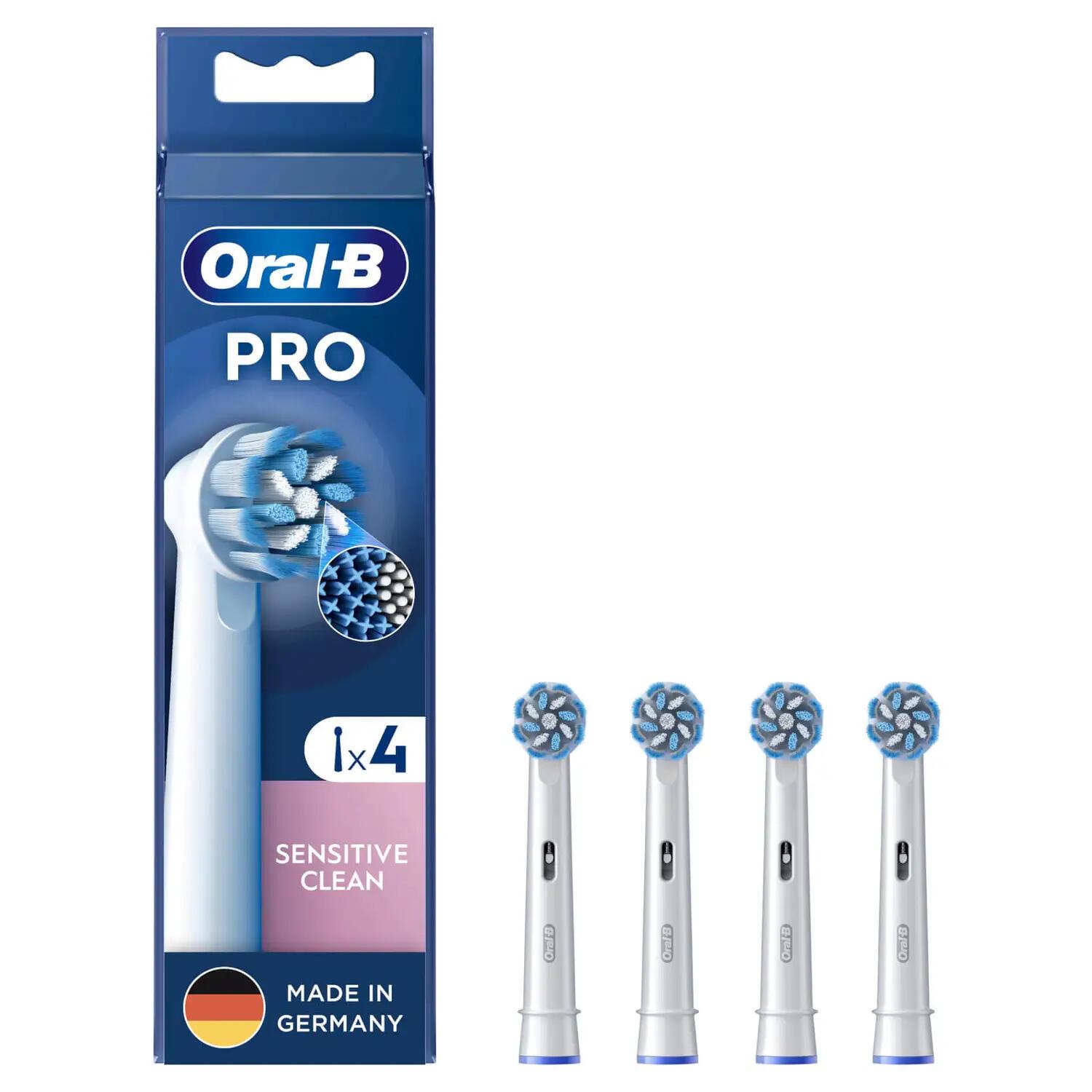 Oral-B Brosse à dents à clipser 4x Sens / 860809 Blanc 4-Pack