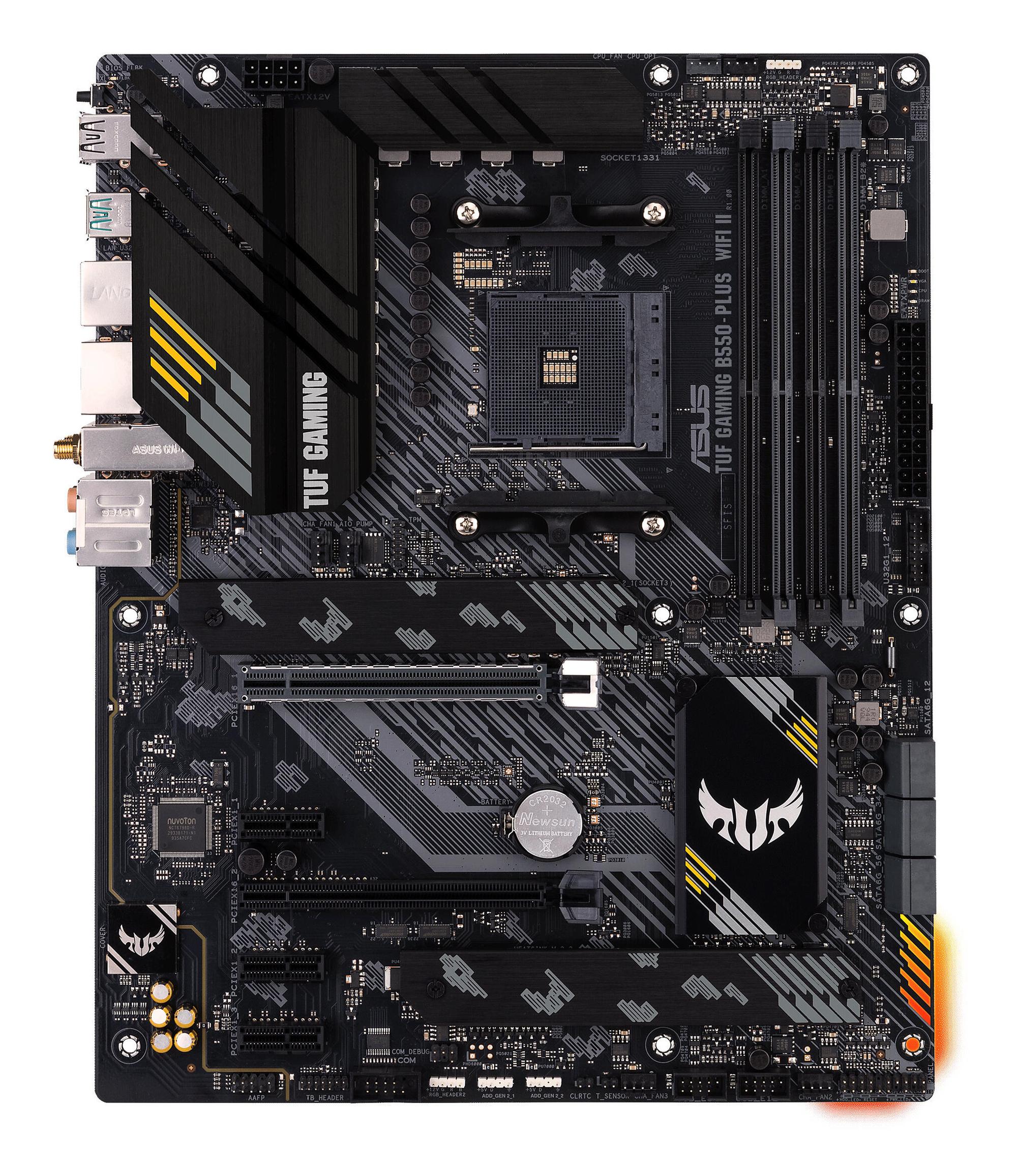 ASUS Placa base TUF GAMING B550-PLUS WIFI II / 90MB19U0-M0EAY0 Negro