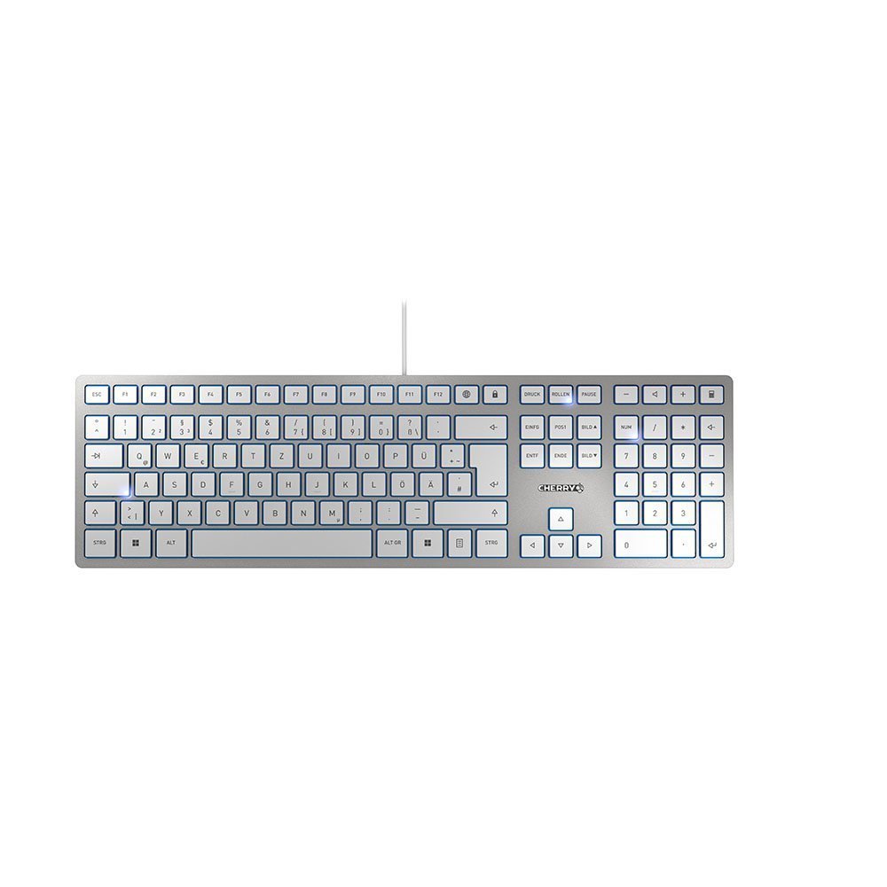 Cherry Tastatur KC6000S / JK-1600DE-1 Silber