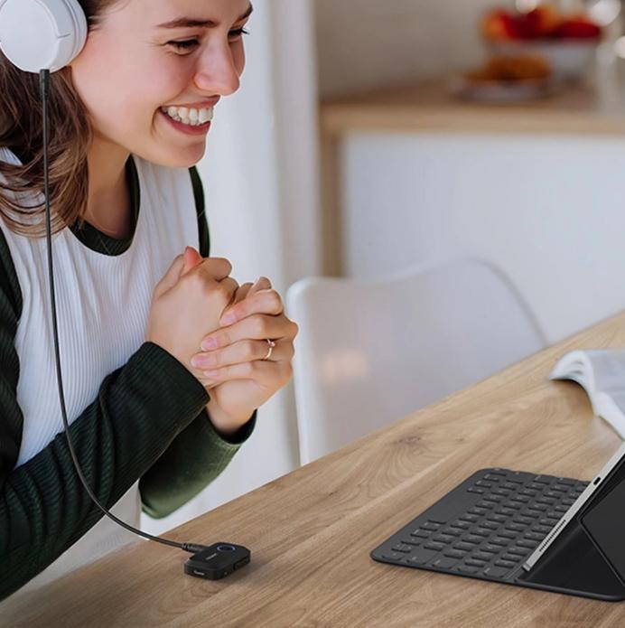 Ugreen Bluetoothadapter Bluetooth 5.3 to 3,5mm / 90748 Schwarz