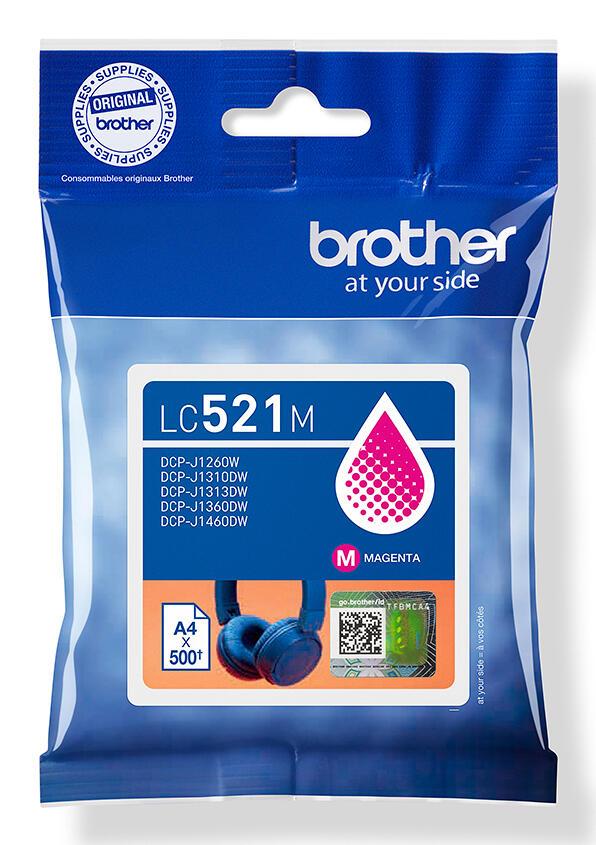 Brother Inchiostro LC-521M / LC521M Magenta Standard