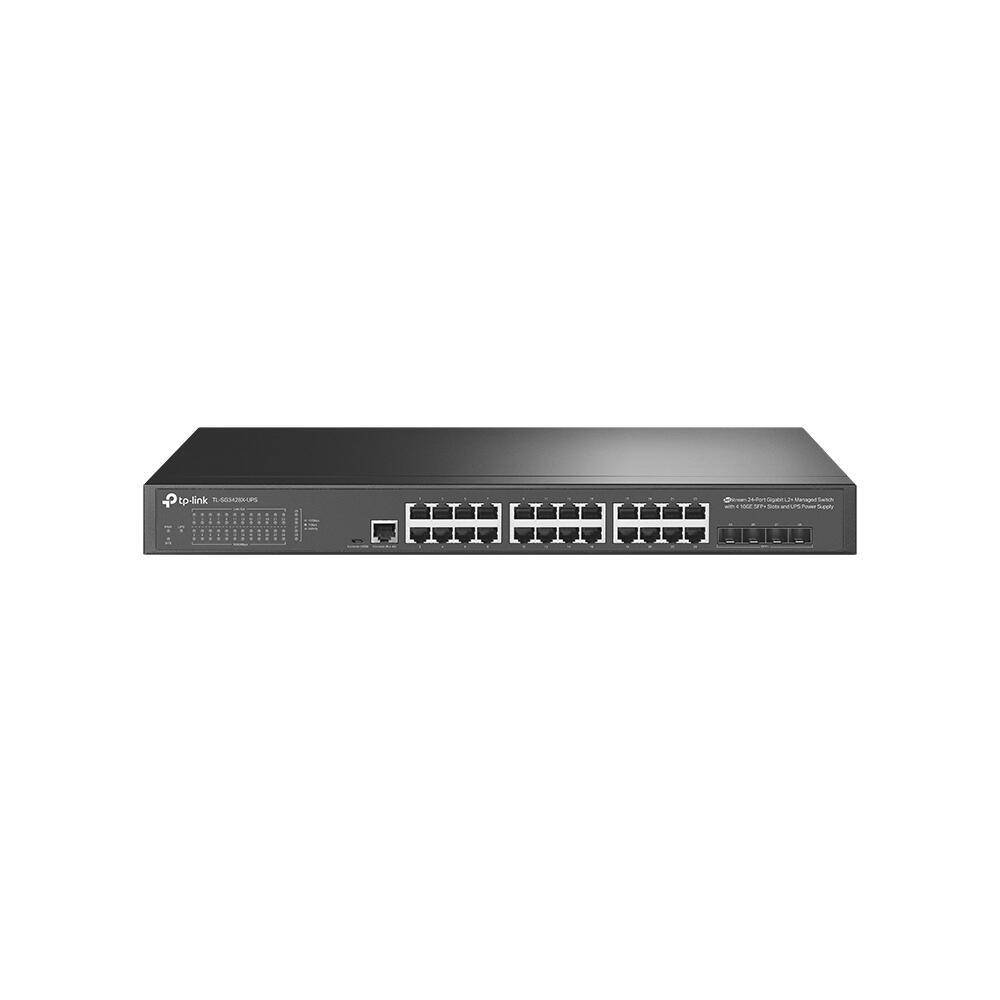 TP-Link Switch SG3428X-UPS / TL-SG3428X-UPS Black Standard