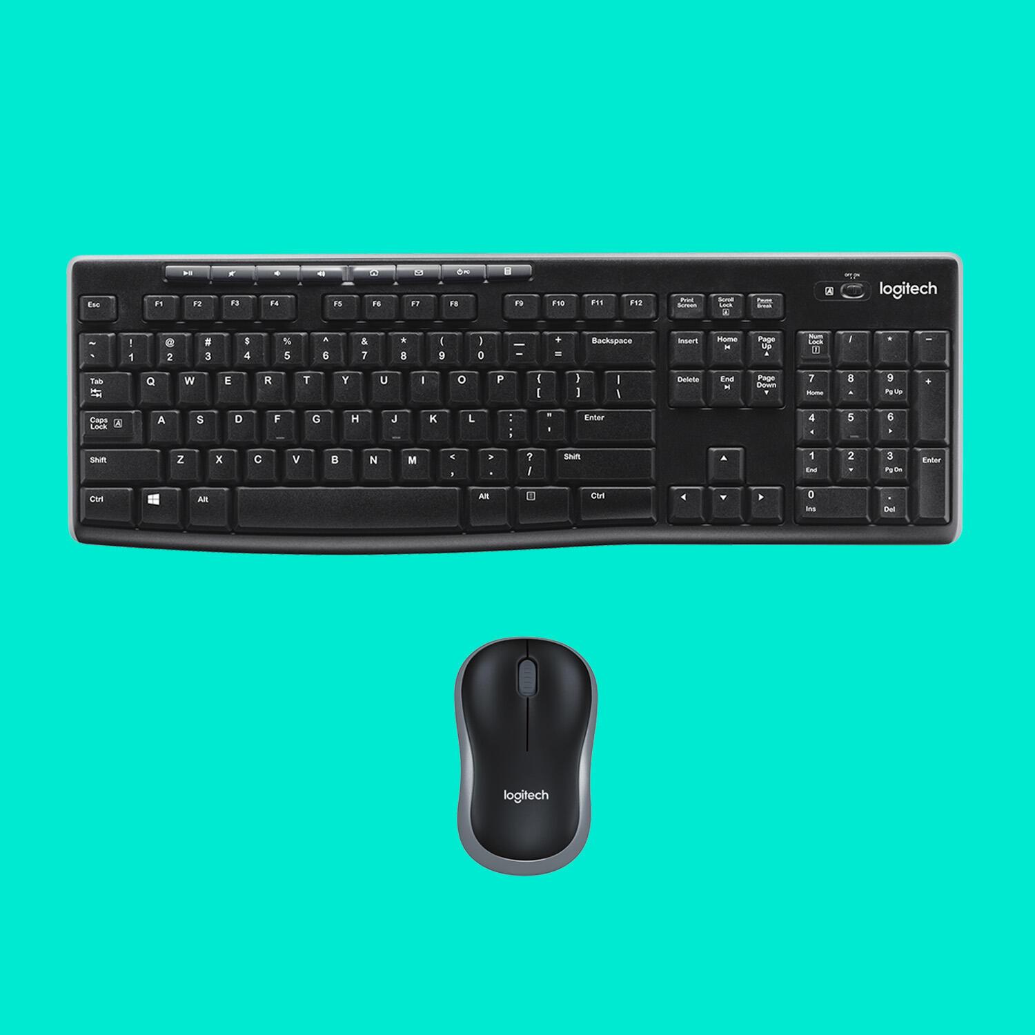 Logitech Ensemble souris et clavier MK270 / 920-004508 Noir