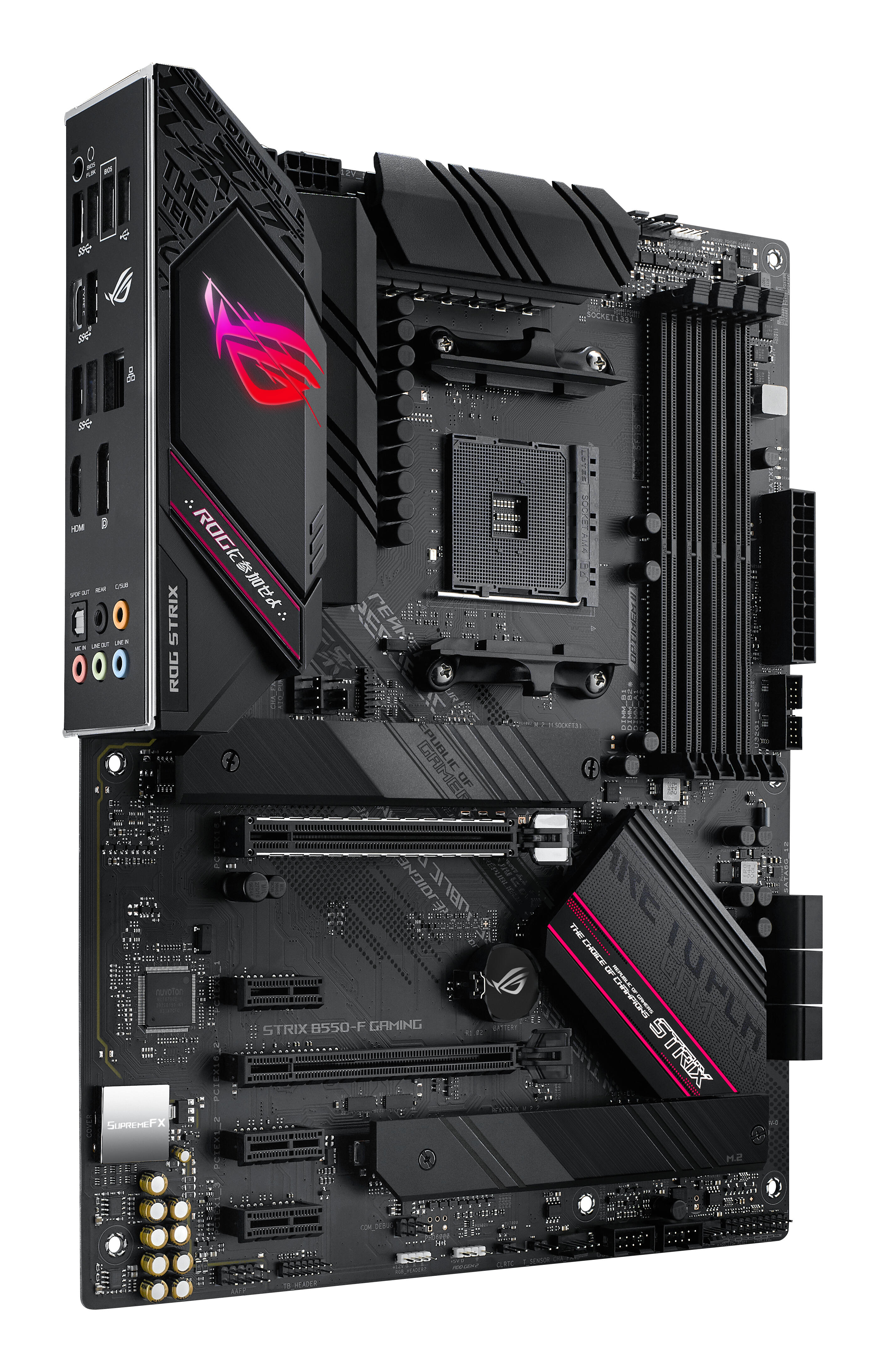 ASUS Mainboard ROG STRIX B550-F GAMING / 90MB14S0-M0EAY0 Black