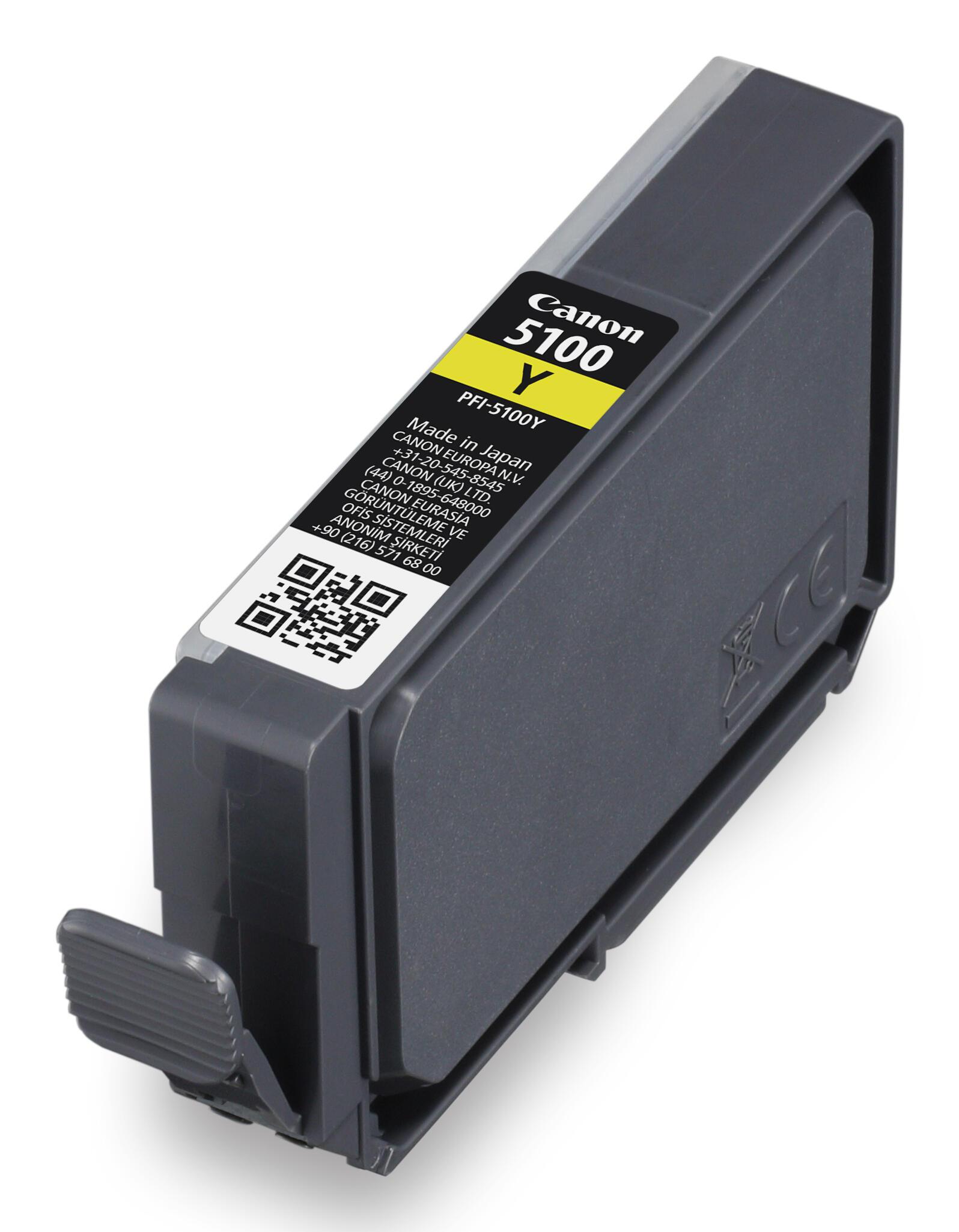 Canon Encre PFI-5100 Y / 6955C001 Jaune Standard