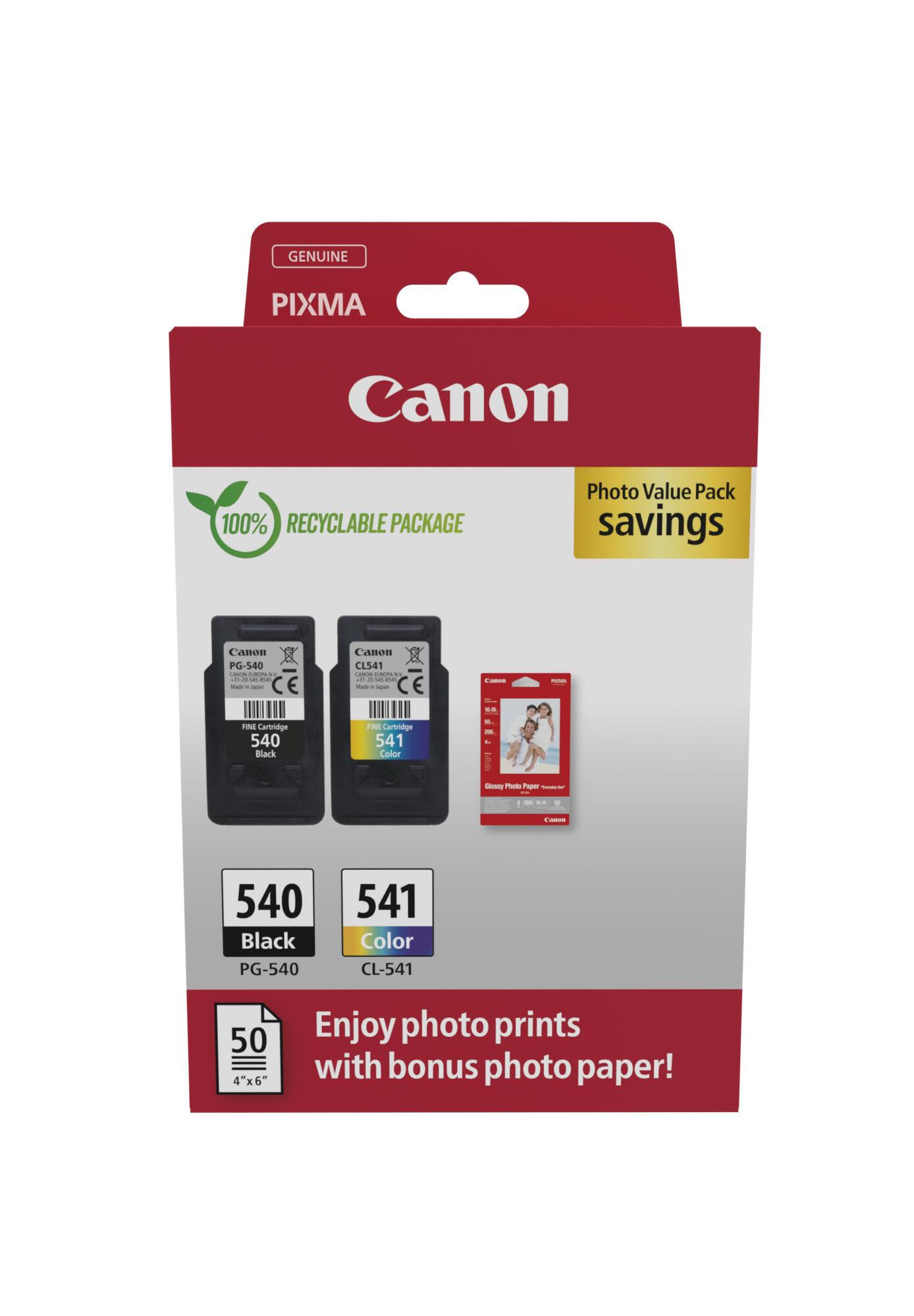 Canon Inchiostro PG-540/CL-541 / 5225B013 BK, C, M, Y