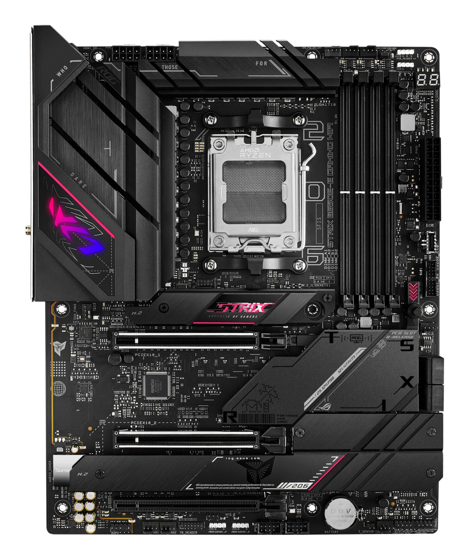 ASUS Mainboard ROG STRIX B650E-E GAMING WIFI / 90MB1BB0-M0EAY0 Black