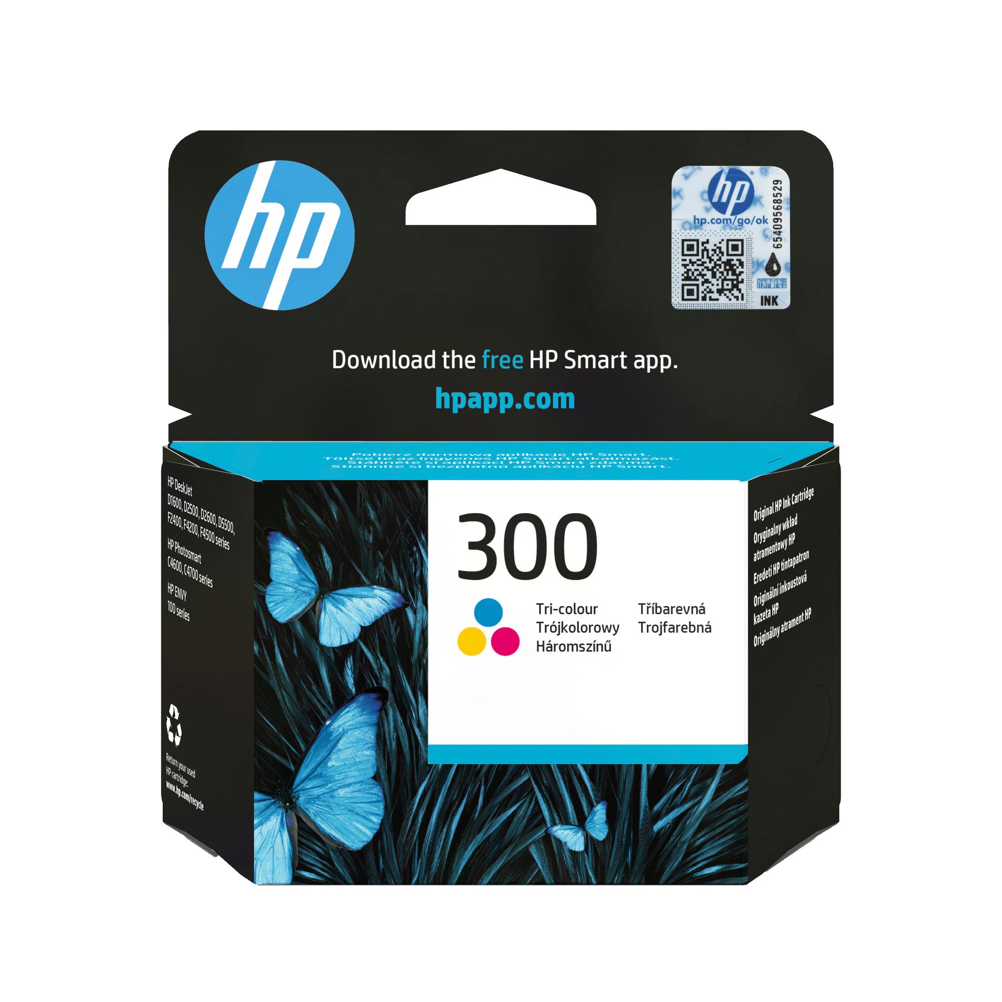HP Tinta 300 / CC643EE C,M,Y Standard