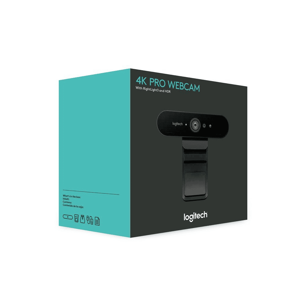 Logitech Webcam WEBBRIO / 960-001106 Schwarz