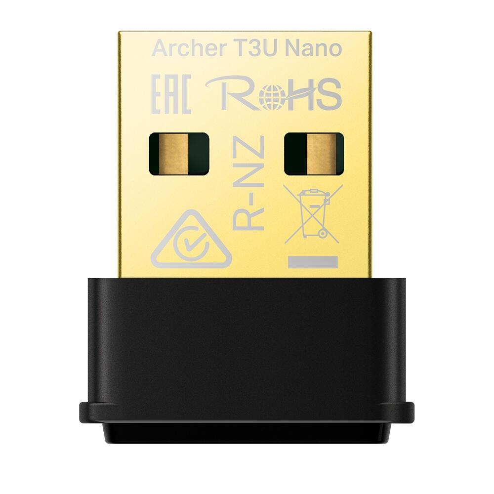 TP-Link USB WLAN-Antenne T3U Nano / ARCHER T3U NANO Schwarz