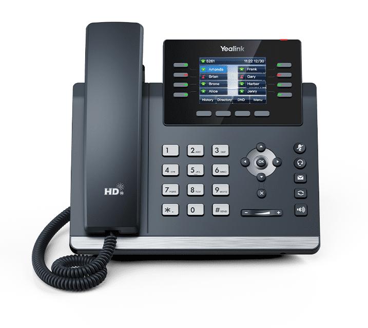 Yealink Telefono SIP-T44U / 1301214 Grigio 7,11 cm (2,8")