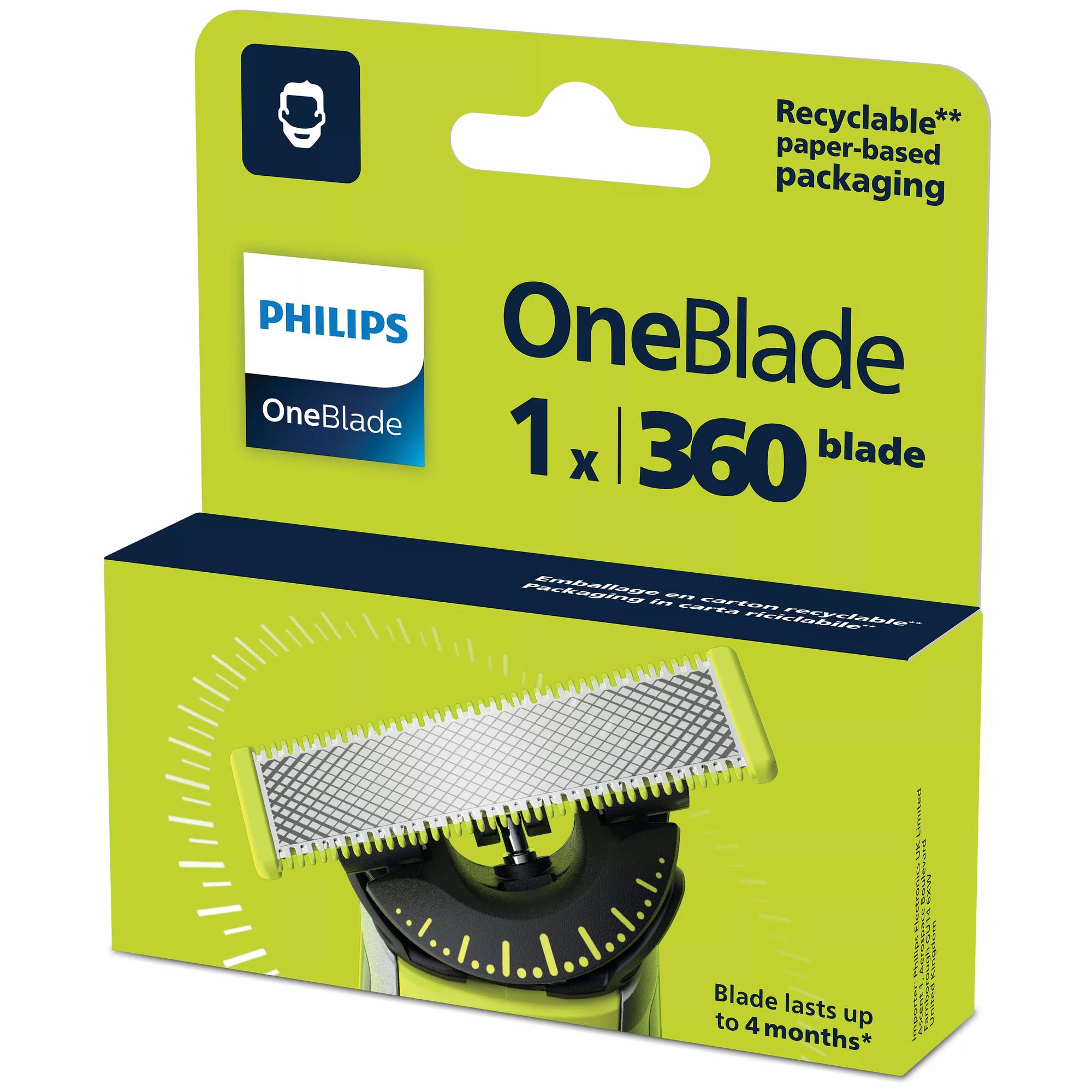 Philips Razor blade QP410 / QP410/50 Black, green