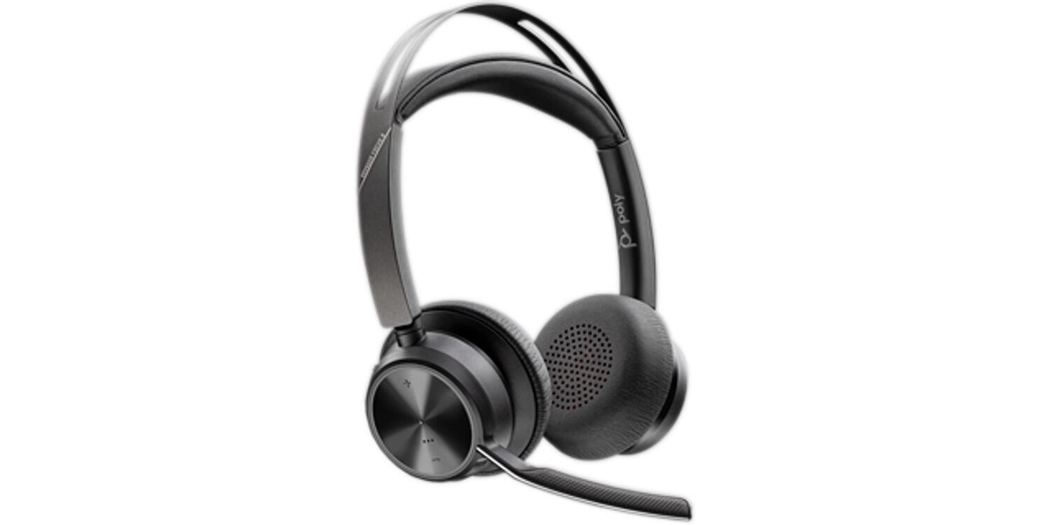 Plantronics/Poly Auriculares Voyager Focus 2 mit Ladestation / 9T9J5AA#AC3 Negro