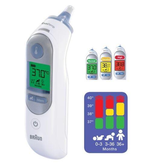 Braun Termómetro clínico ThermoScan 7 IRT6520 / IRT6520 Blanco