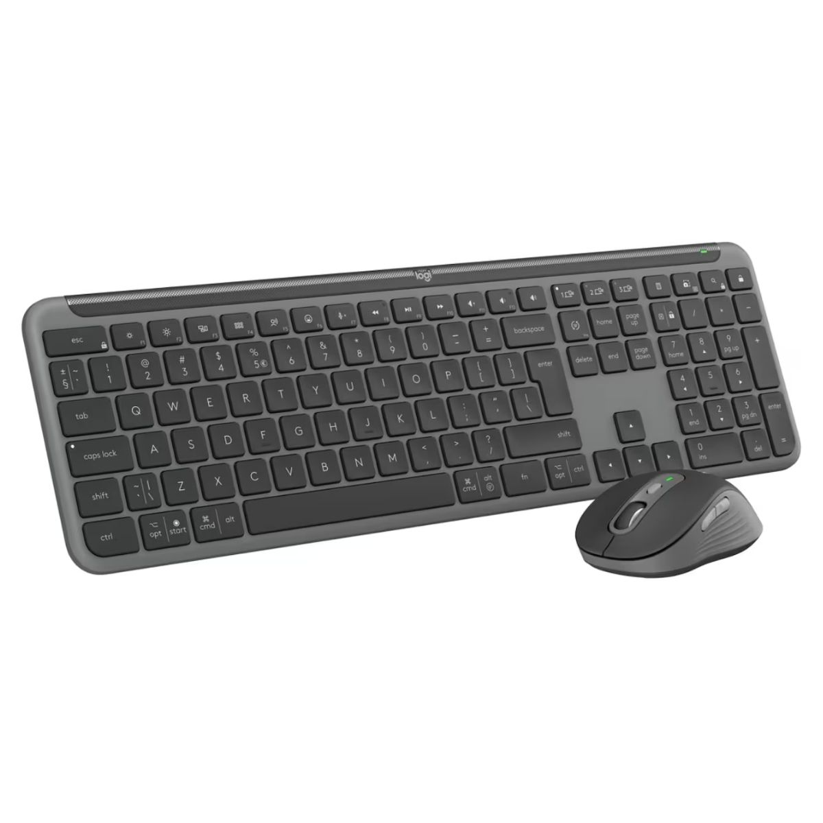 Logitech Set de ratón y teclado MK950 for Business / 920-012504 Grafito