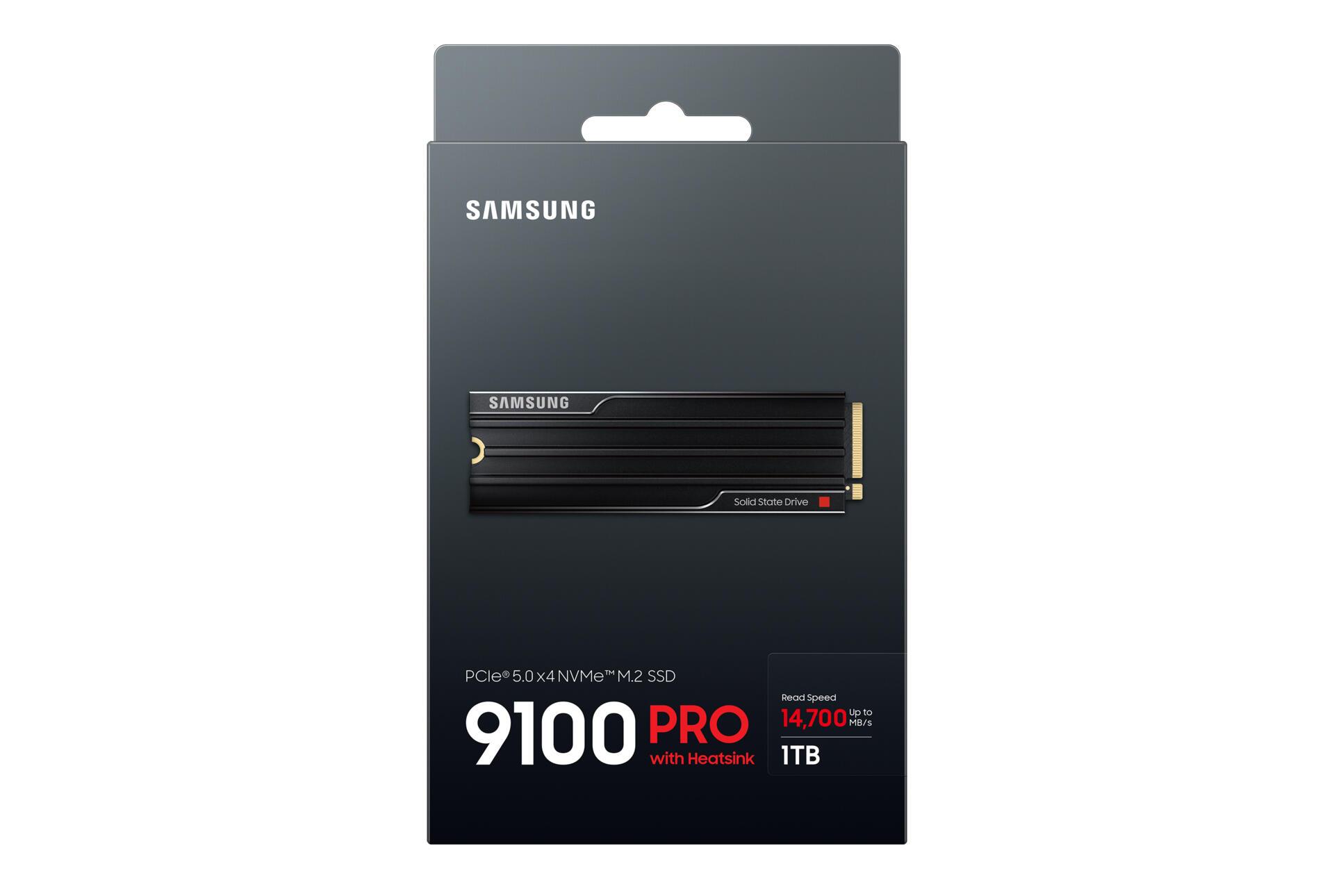 Samsung SSD M.2 9100 PRO Heatsink PCIe 5.0 1TB / MZ-VAP1T0CW